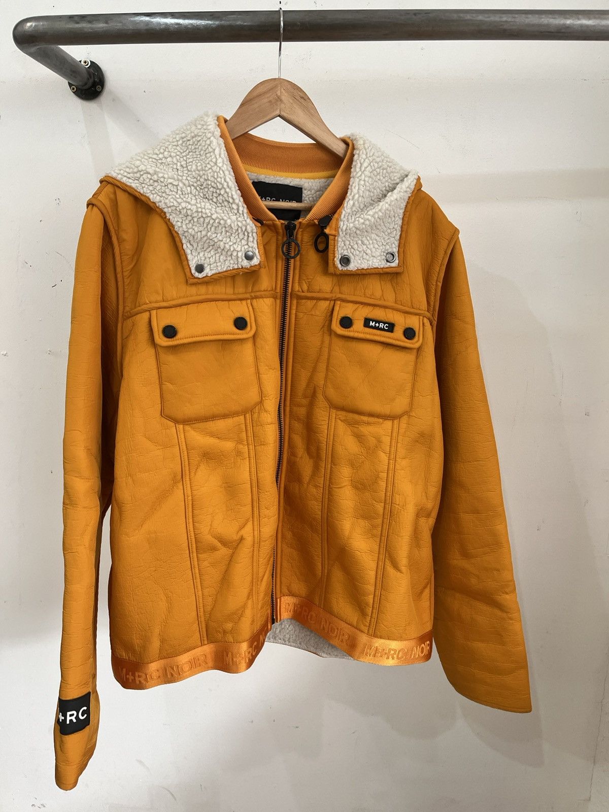 M+Rc Noir Fargo Shearling Jacket Size US L / EU 52-54 / 3 - 2 Thumbnail