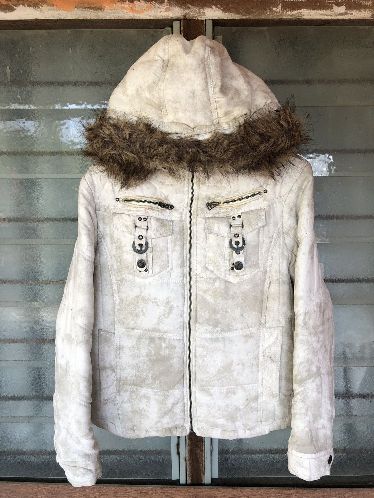 In The Attic Fur Lined Riders Jacket This Jacket from the