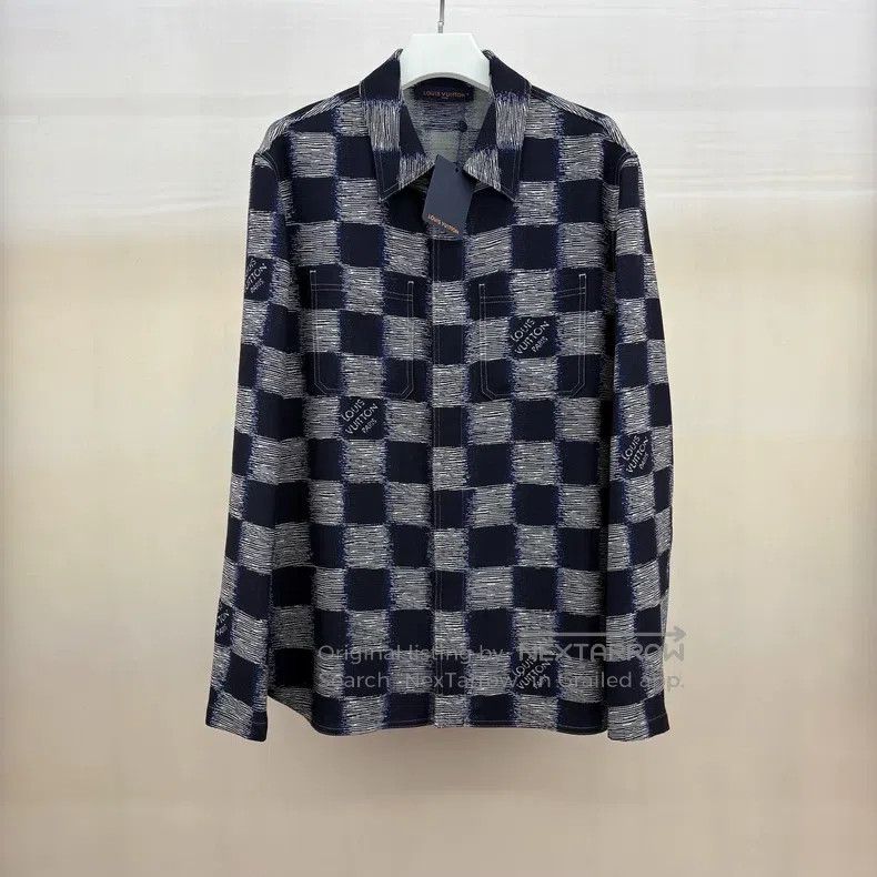 Louis Vuitton Louis Vuitton SS24 Mosaic Checker Shirt Size US XXL / EU 58 / 5 - 1 Thumbnail