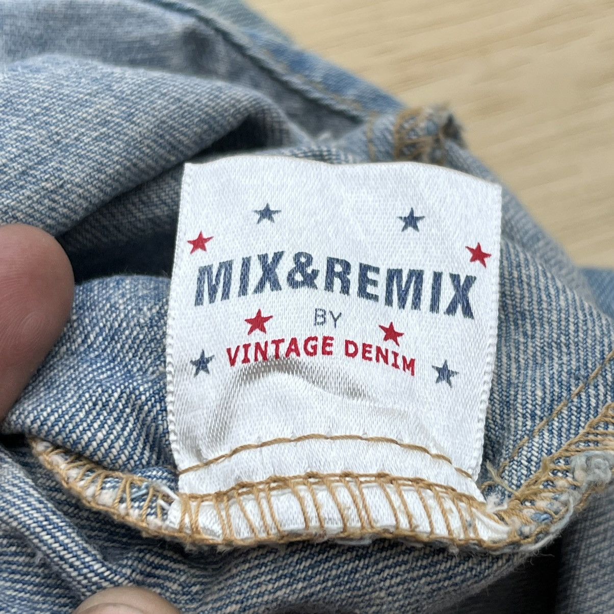 Hysteric Glamour MIX & REMIX SKULL HEAD MADPUNK Y2K VINTAGE KOREAN DENIM Size S / US 4 / IT 40 - 5 Thumbnail