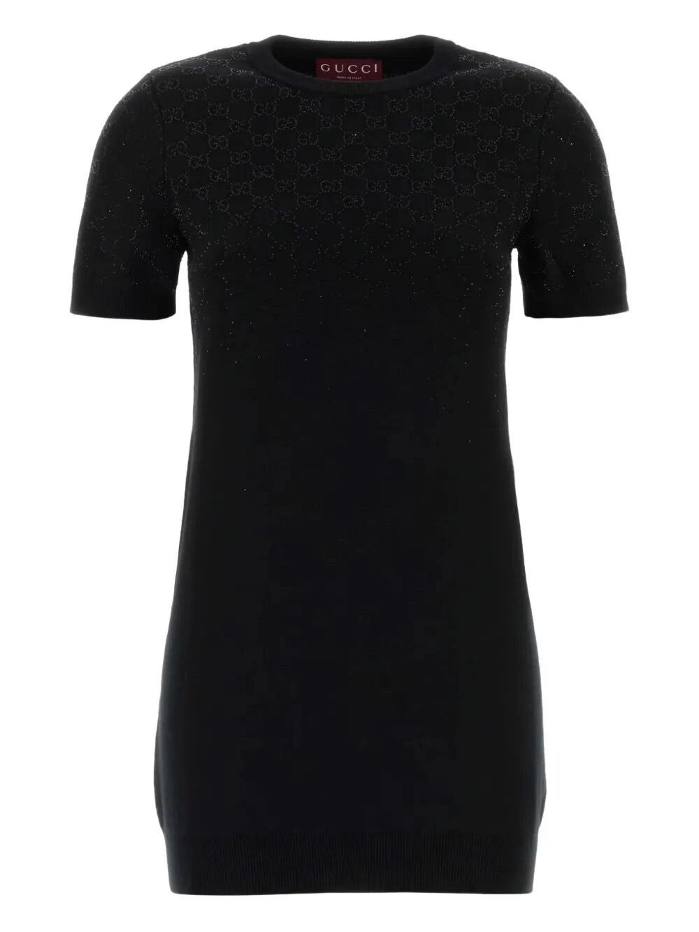 Gucci Short Sleeve Crew-Neck Dress Size M / US 6-8 / IT 42-44 - 1 Thumbnail