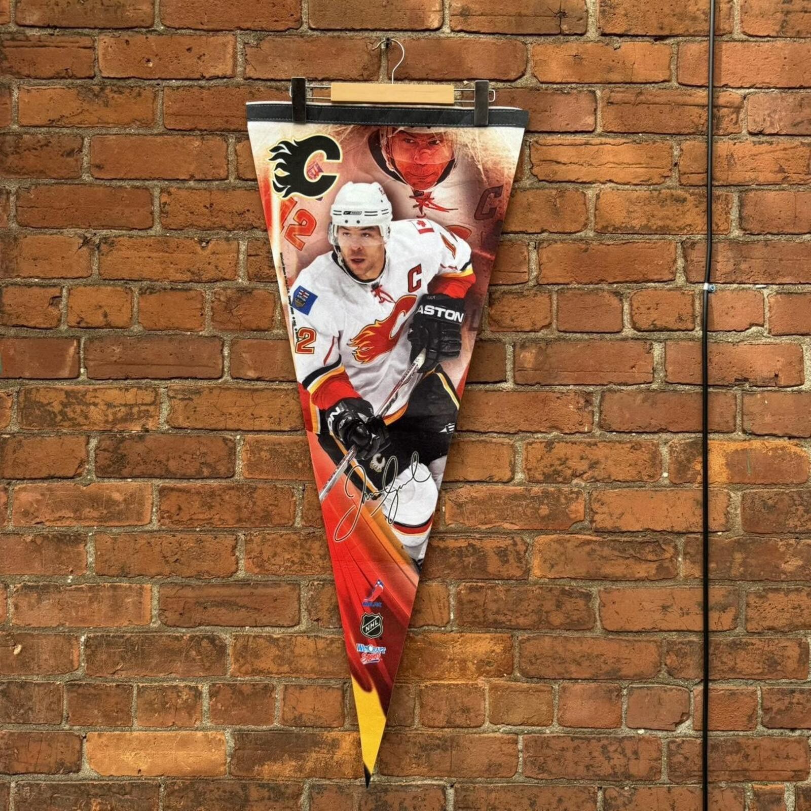 Other vintage Jerome Iginla Calgary flames pennant Size ONE SIZE - 1 Thumbnail