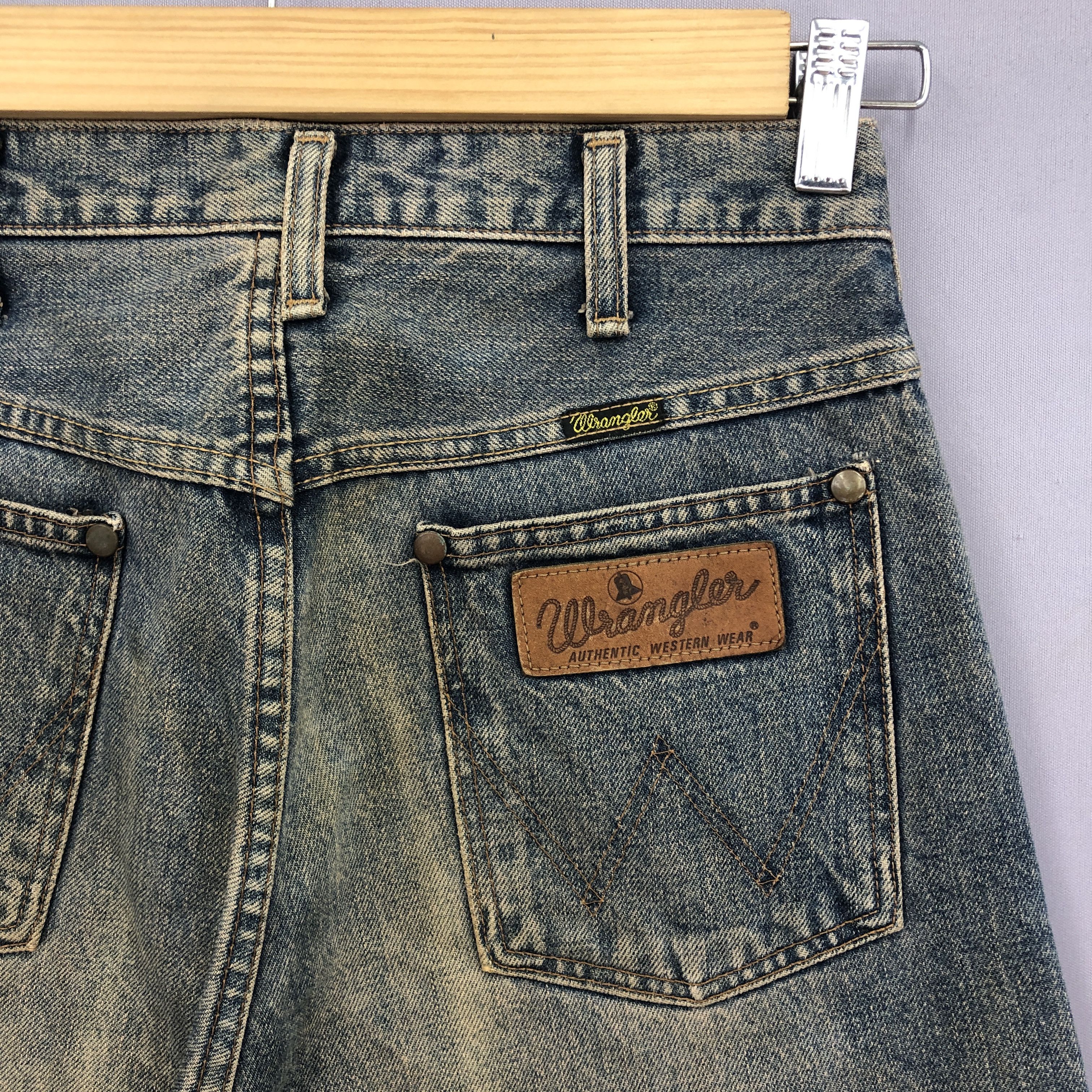 Wrangler Vintage Wrangler Selvedge Jeans Mud Wash Redline Baggy Denim Size 26" / US 2 / IT 38 - 5 Thumbnail