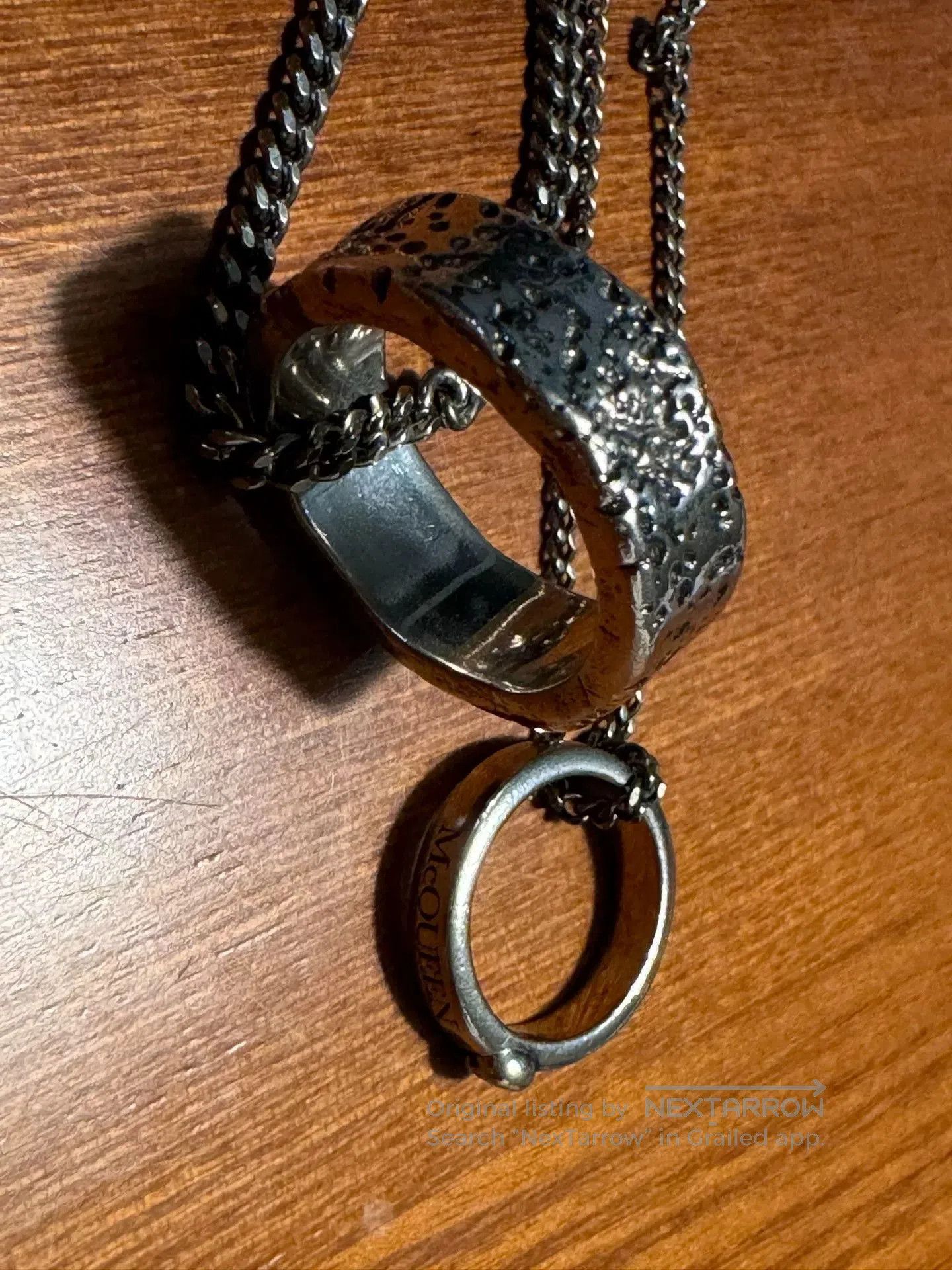 Alexander McQueen Alexander McQueen Skull Pendant Necklace. Size ONE SIZE - 5 Thumbnail