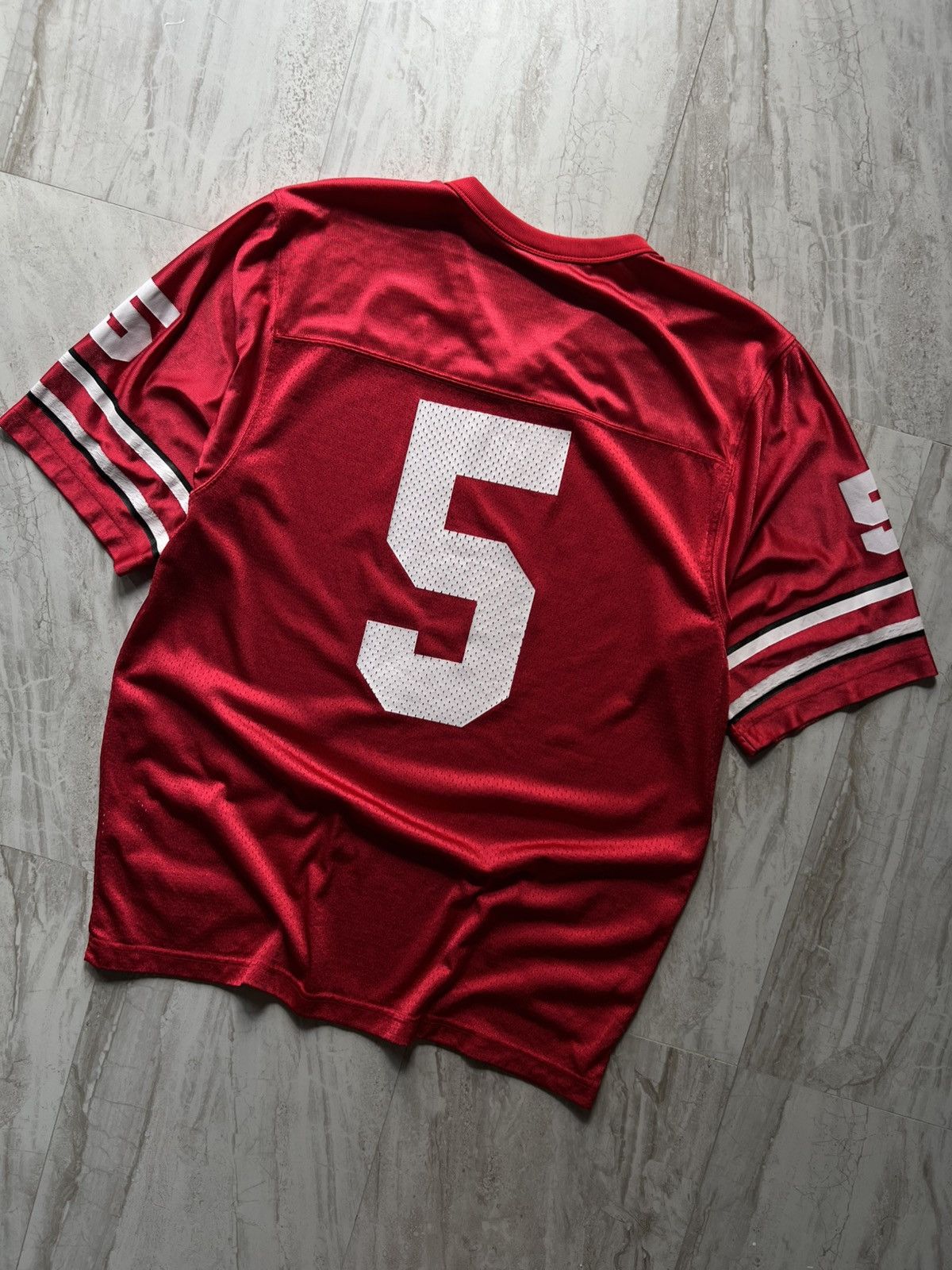 Vintage Vintage Nike NCAA Ohio State Buckeyes Football Jersey Size US M / EU 48-50 / 2 - 2 Thumbnail