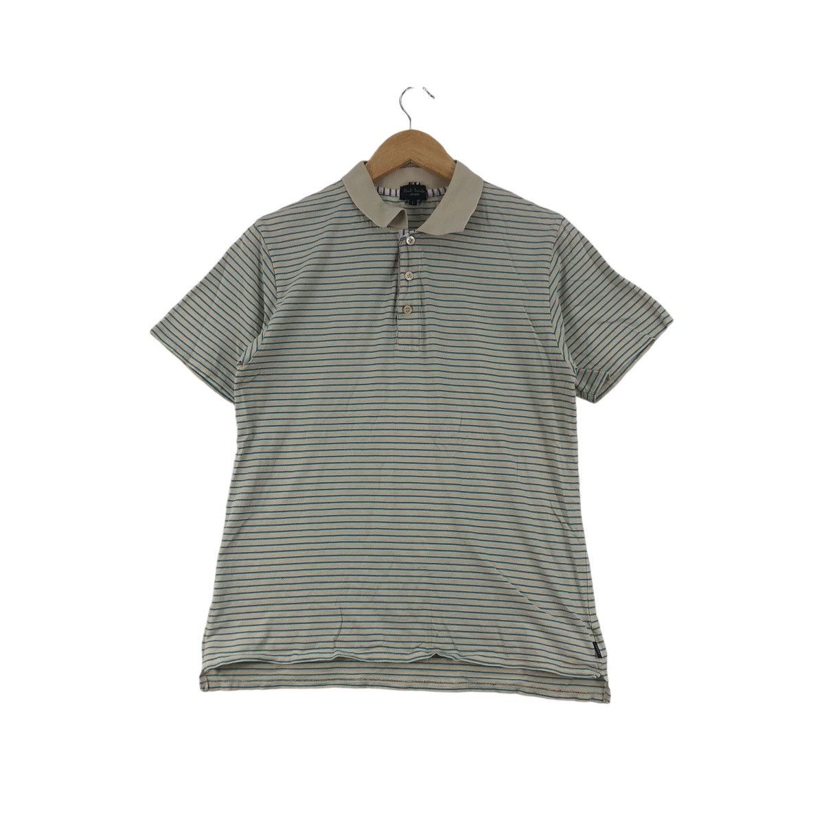 Paul Smith Vintage PAUL SMITH JEANS Collection Striped Polo Tee Shirt Size US L / EU 52-54 / 3 - 1 Thumbnail
