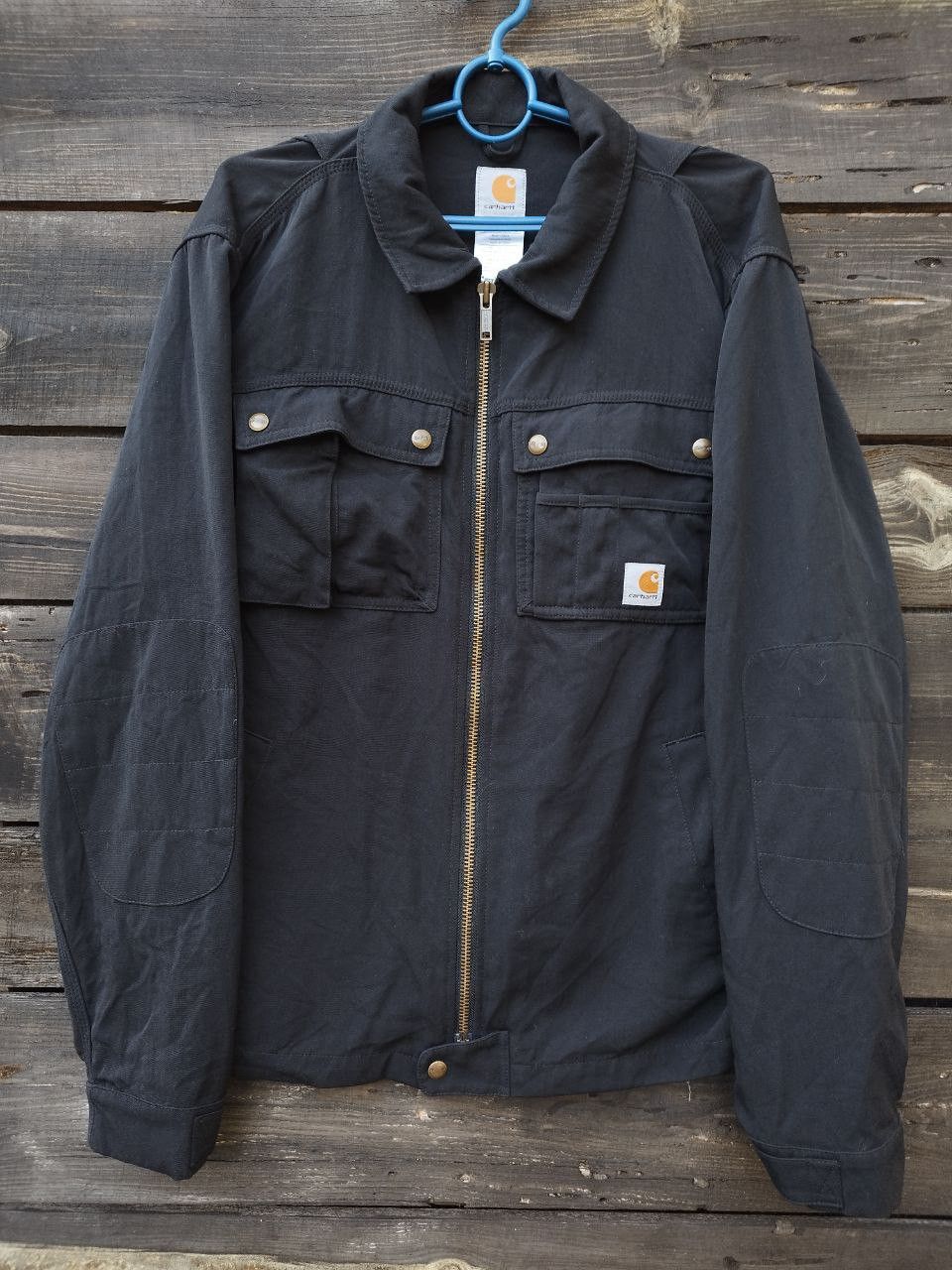 Carhartt Y2K Carhartt Black Light Nylon Jacket Large Streetwear Size US L / EU 52-54 / 3 - 1 Thumbnail