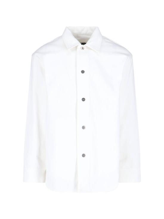 Jil Sander JIL SANDER Men Long Tops J23DL0101 J45288 102 White Size US L / EU 52-54 / 3 - 1 Thumbnail