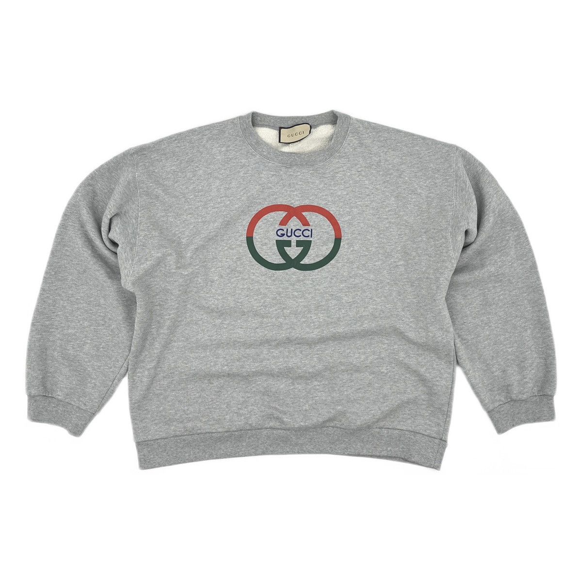 Gucci Gucci Interlocking G cotton jersey sweatshirt Size US XL / EU 56 / 4 - 1 Thumbnail