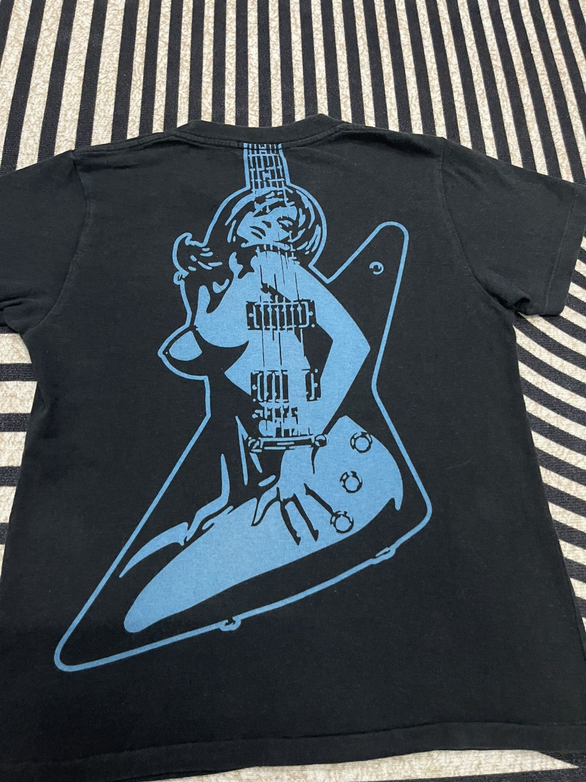 Hysteric Glamour 90s HYSTERIC GLAMOUR NAKED GIRL GUITAR TEES BIG PRINT Size US S / EU 44-46 / 1 - 12 Thumbnail