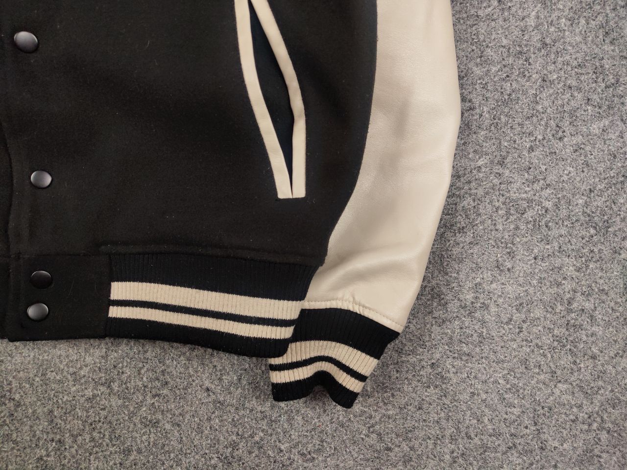 Japanese Brand Vintage Paranoid Society Letterman Varsity Bomber Jacket Size US S / EU 44-46 / 1 - 10 Thumbnail