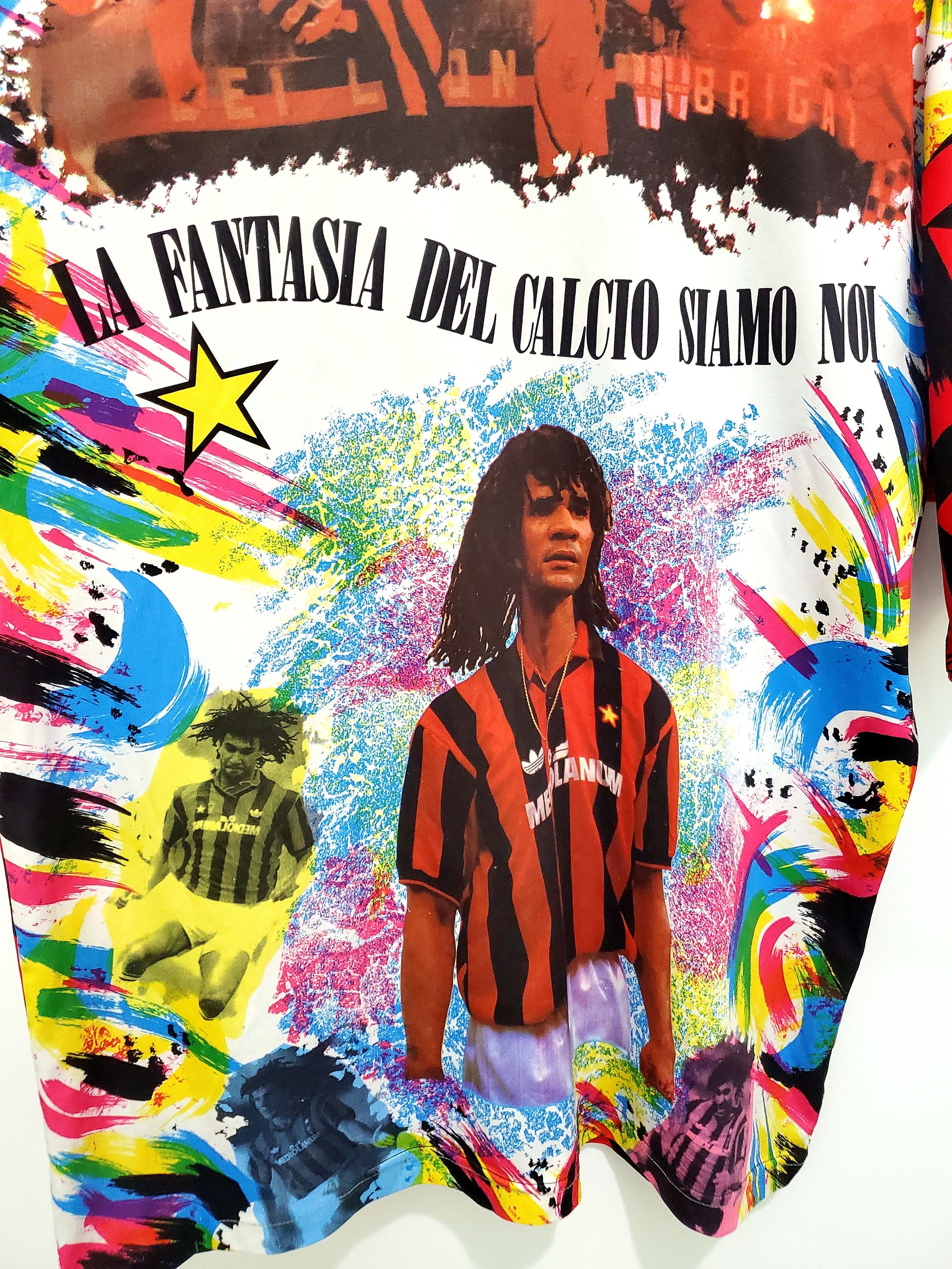 Vintage AC Milan Vintage # 10 Gullit The Power la fantasia del Calci Size US XL / EU 56 / 4 - 2 Thumbnail