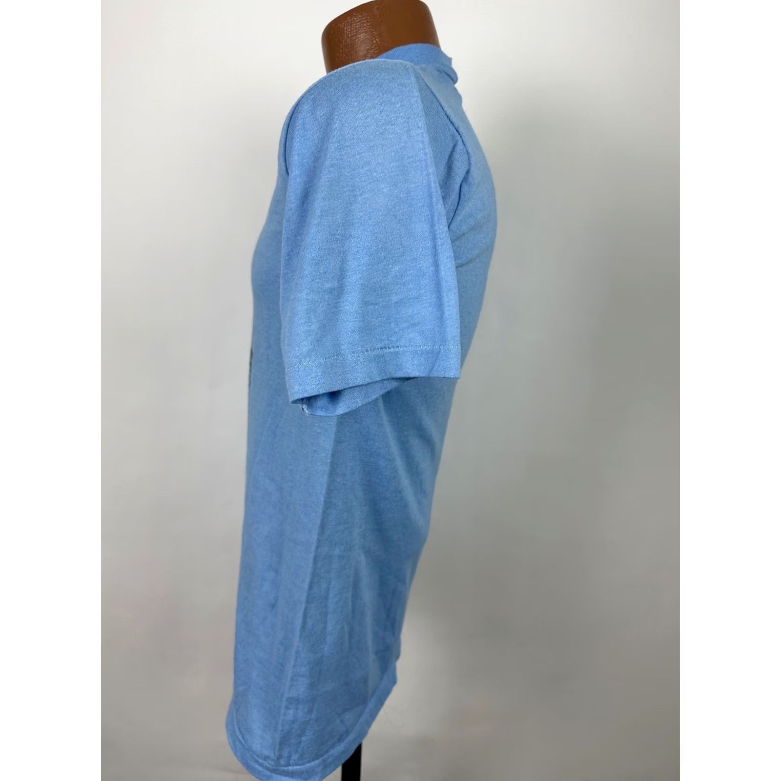 Soffe VINTAGE 80s Graphic T-Shirt Adult M Blue USA Shower Novelty Grunge Sports Size US M / EU 48-50 / 2 - 4 Thumbnail