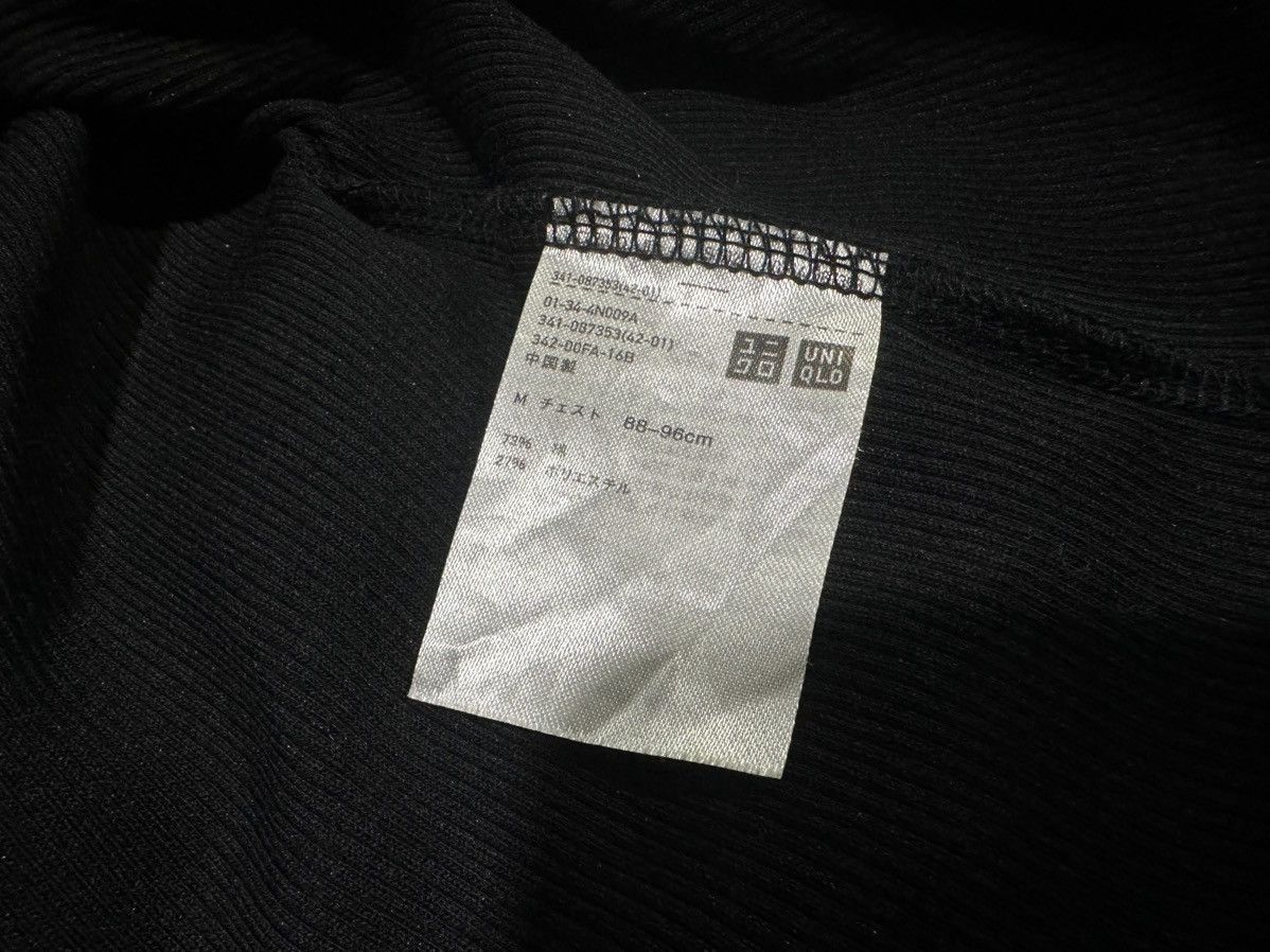Uniqlo 🔥Y2K Vibe Uniqlo Ribbed Tank Top Black Size US S / EU 44-46 / 1 - 4 Thumbnail