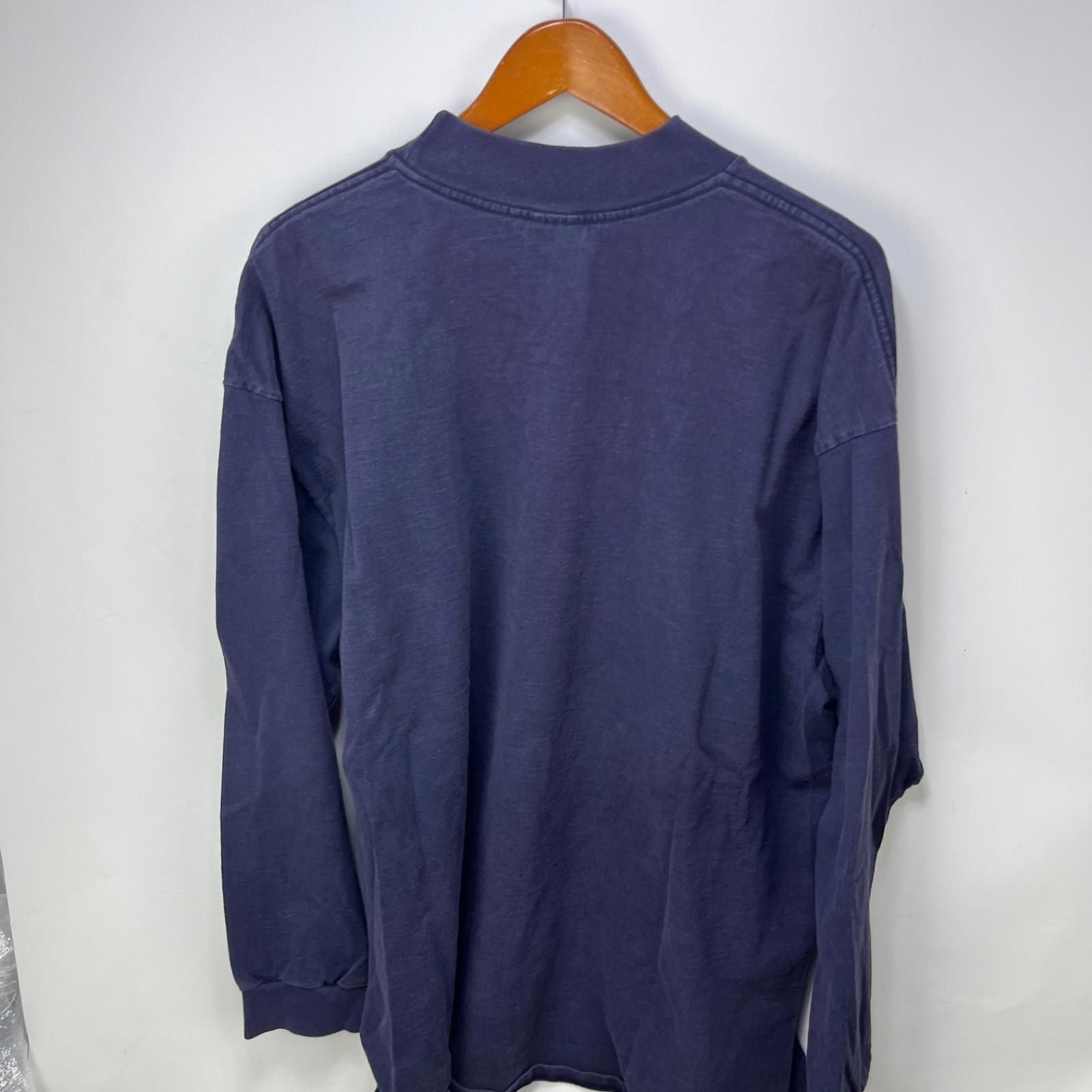 Nike Vintage Nike Sun Faded Swoosh Mock Neck Shirt 2XL Size US XXL / EU 58 / 5 - 11 Thumbnail