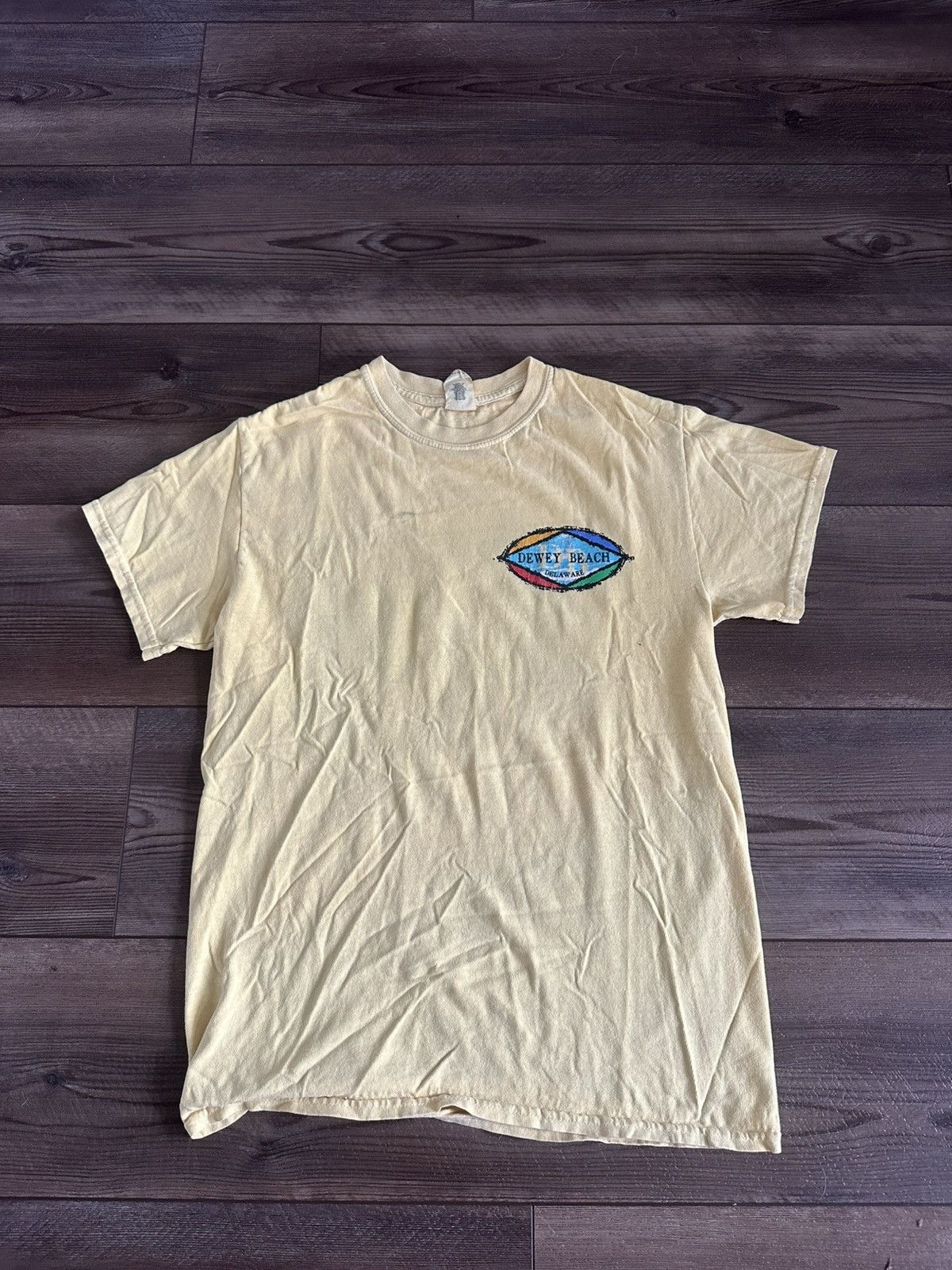 Vintage Vintage Dewey Beach Surf Club Delaware Tee 90s / Y2K Size US S / EU 44-46 / 1 - 2 Thumbnail