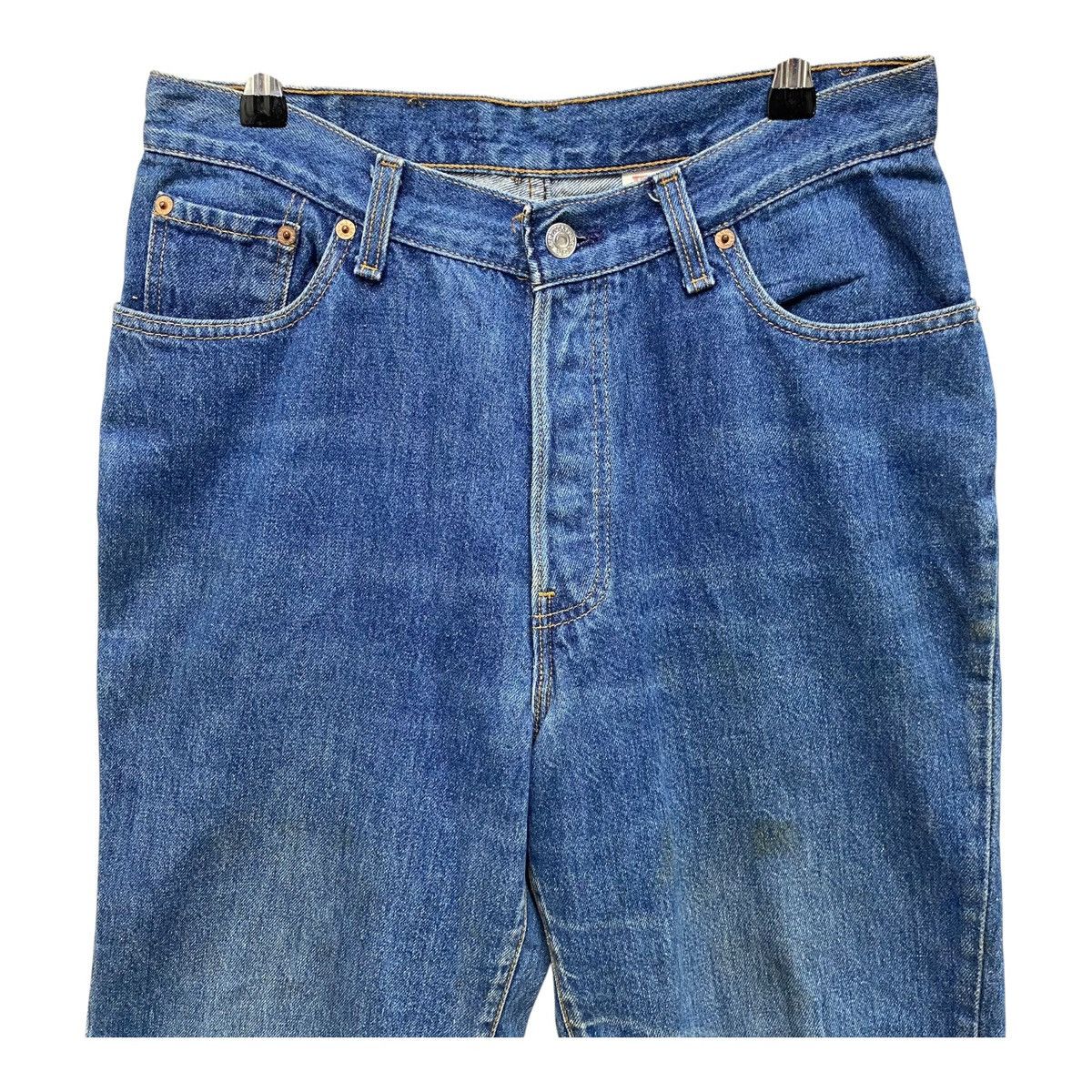 Levi's Vintage 90s Levi's 501 High Rise Tapered Leg 17501 Women's Size 30" / US 8 / IT 44 - 3 Thumbnail