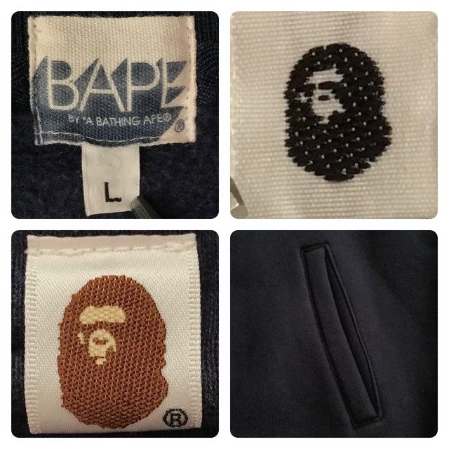 Bape × Nigo BAPE college logo sweat varsity jacket a bathing ape NIGO Size US L / EU 52-54 / 3 - 9 Thumbnail