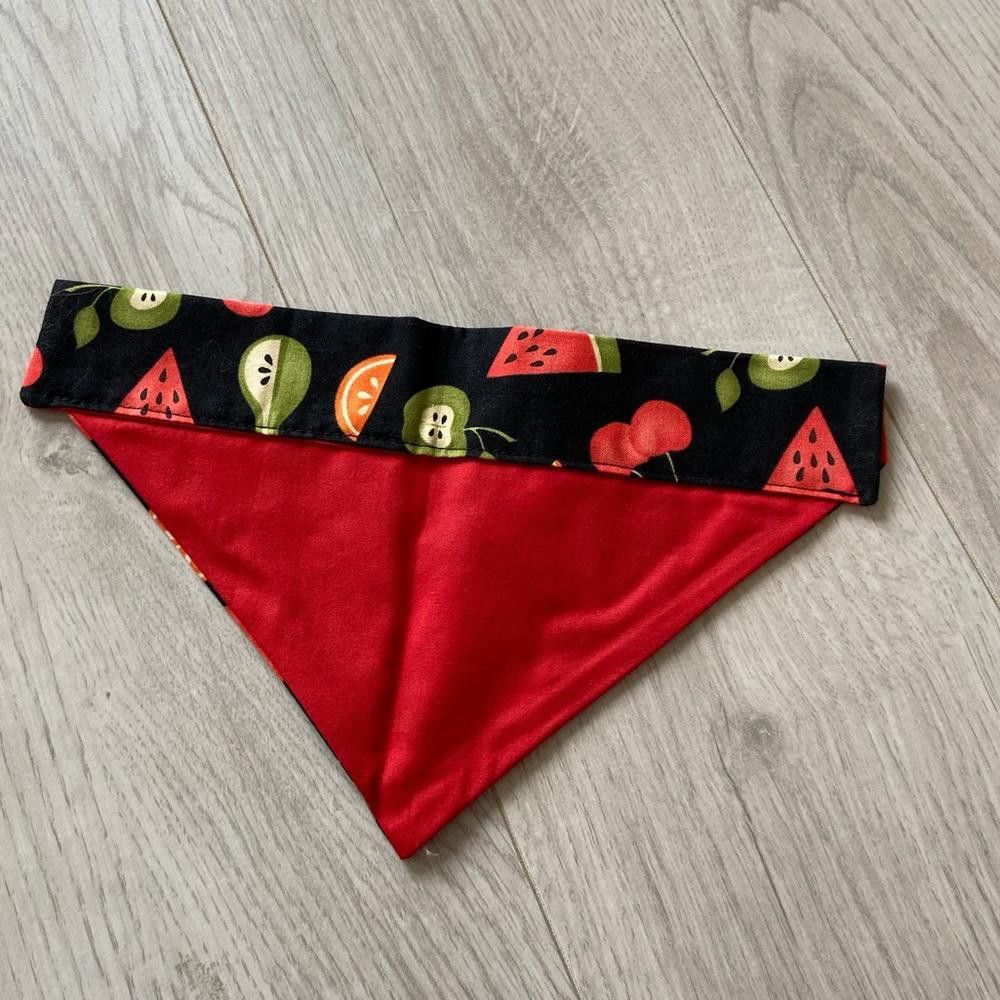 Designer Fruit Dog Bandana Size ONE SIZE - 3 Thumbnail