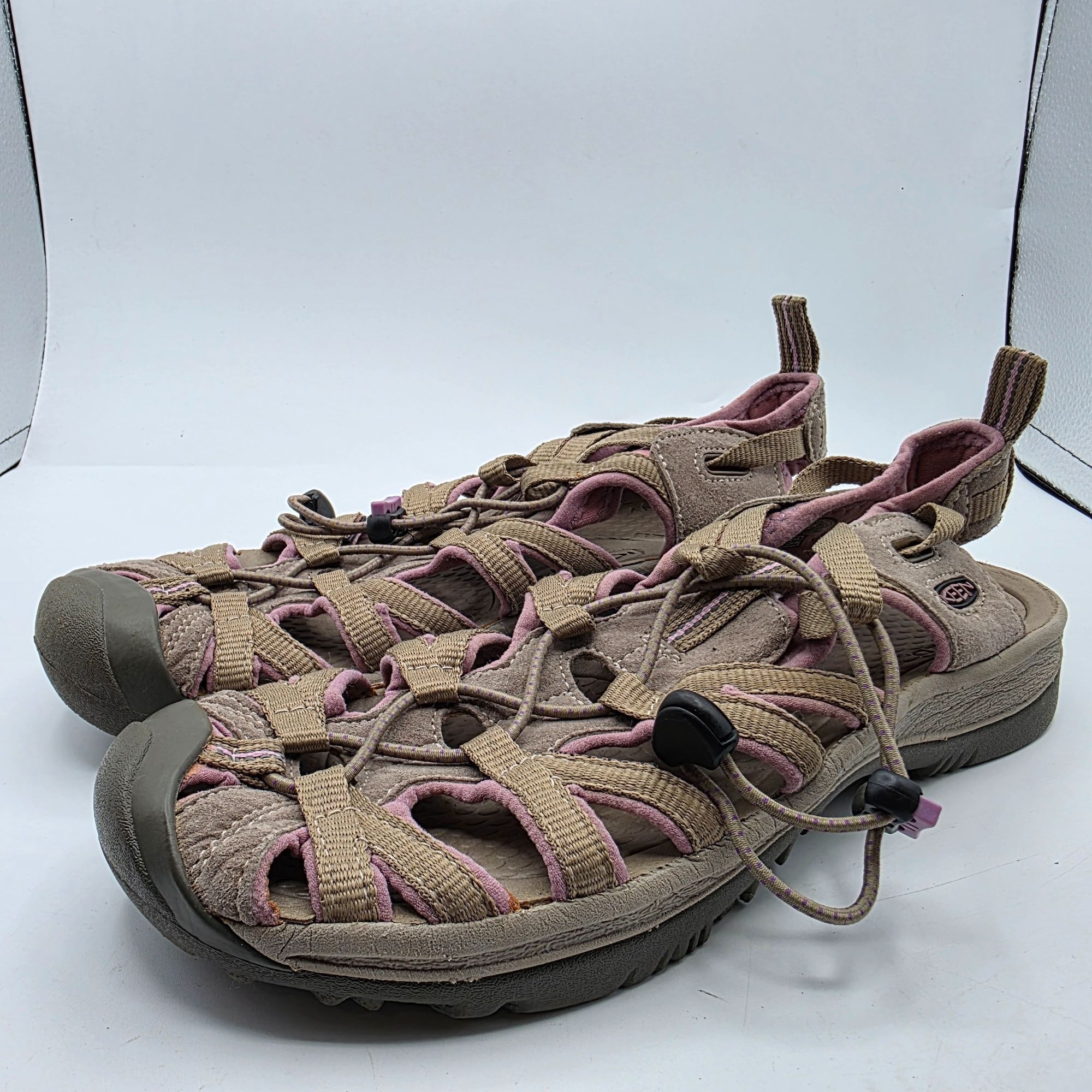 KEEN KEEN Whisper Sandals Womens Size 9.5 Brown Pink Sandals Size US 9.5 / IT 39.5 - 4 Thumbnail