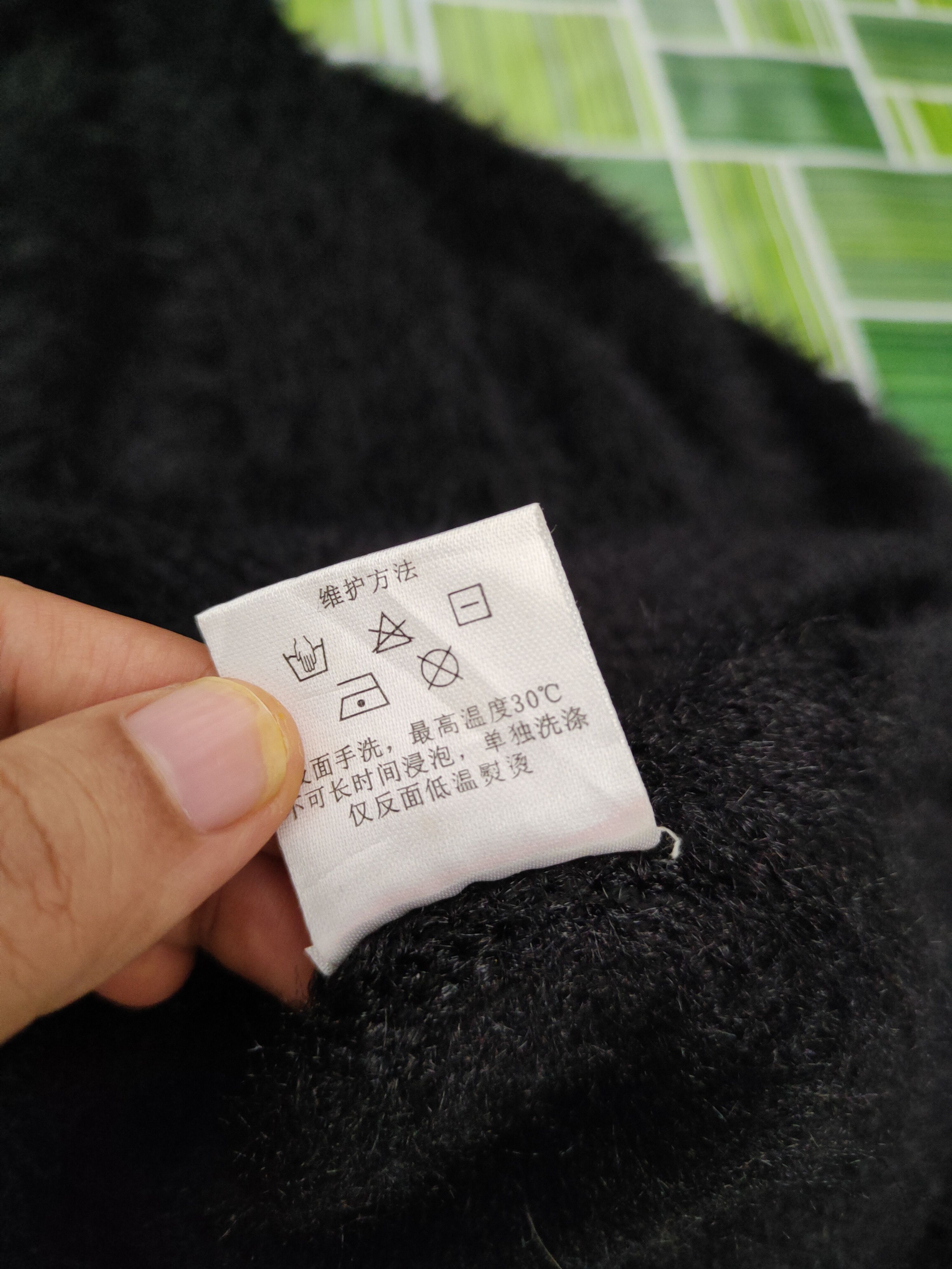 Japanese Brand × Vintage Rare Vintage Only Black Fur Mohair Knitwear Size S / US 4 / IT 40 - 11 Thumbnail