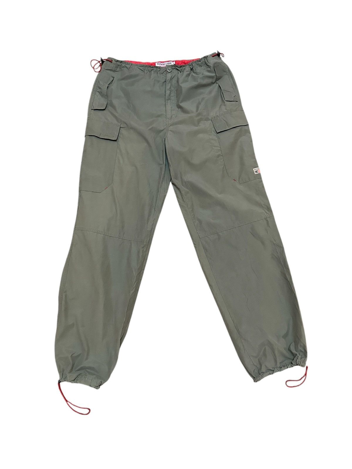 DC × Vintage Vintage 00s Dc Shoe Co Usa Light Pants Size US 36 / EU 52 - 1 Thumbnail