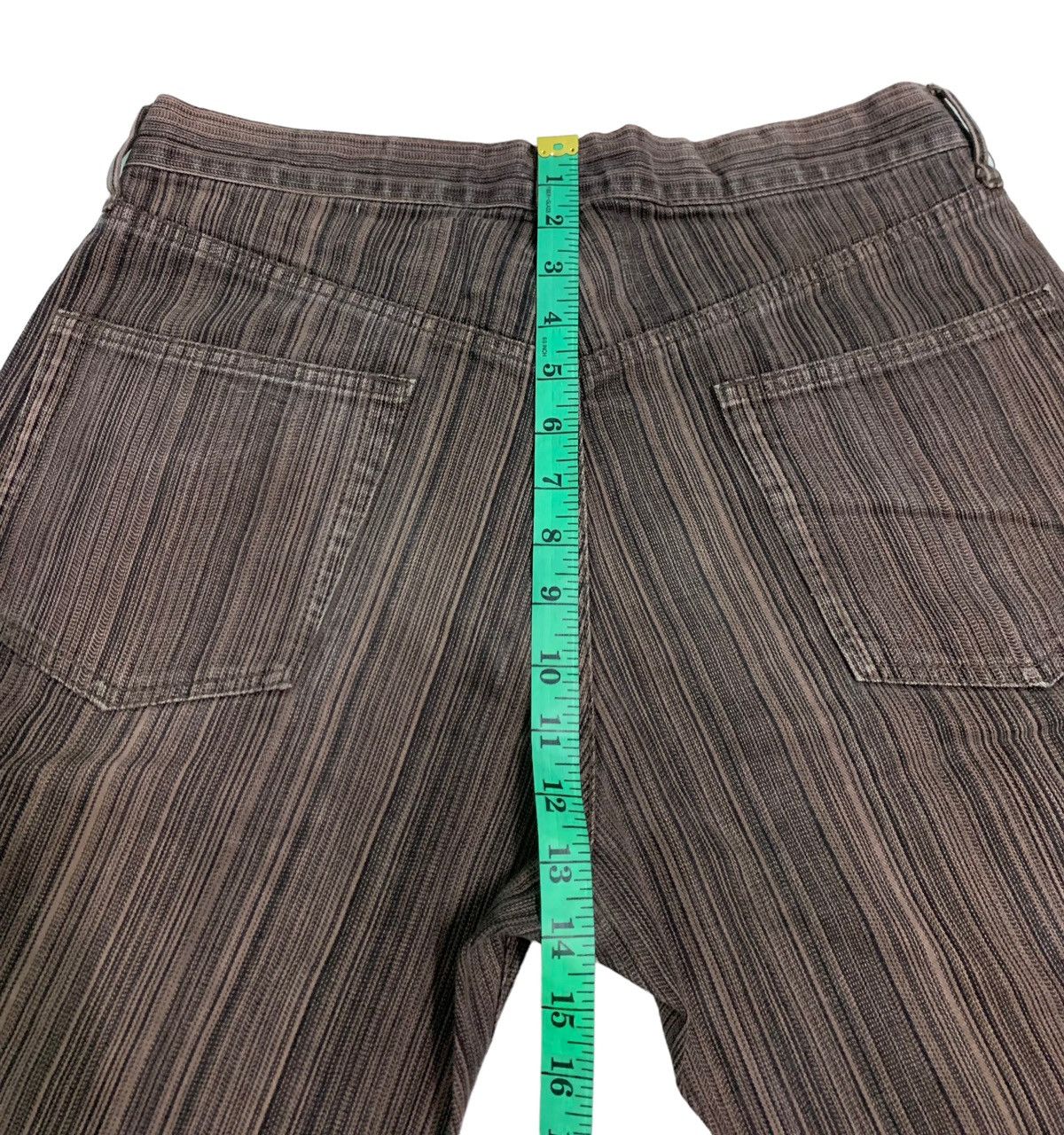Japanese Brand 🔥Rare Vintage Stripes Trouser Japanese Brand Size US 32 / EU 48 - 14 Thumbnail