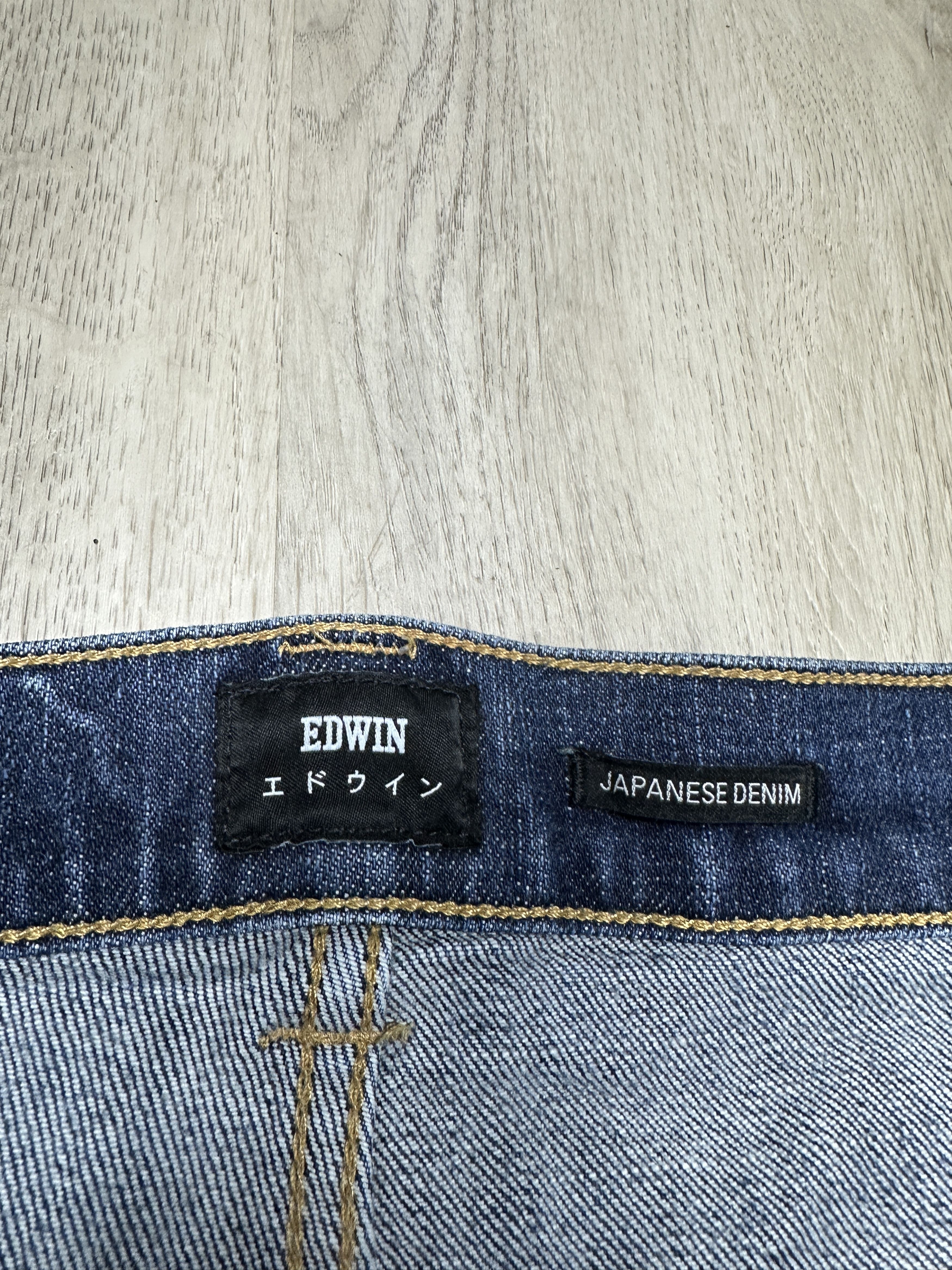 Edwin Edwin Mens Slim Tapered Denim Pants Jeans Size US 36 / EU 52 - 9 Thumbnail