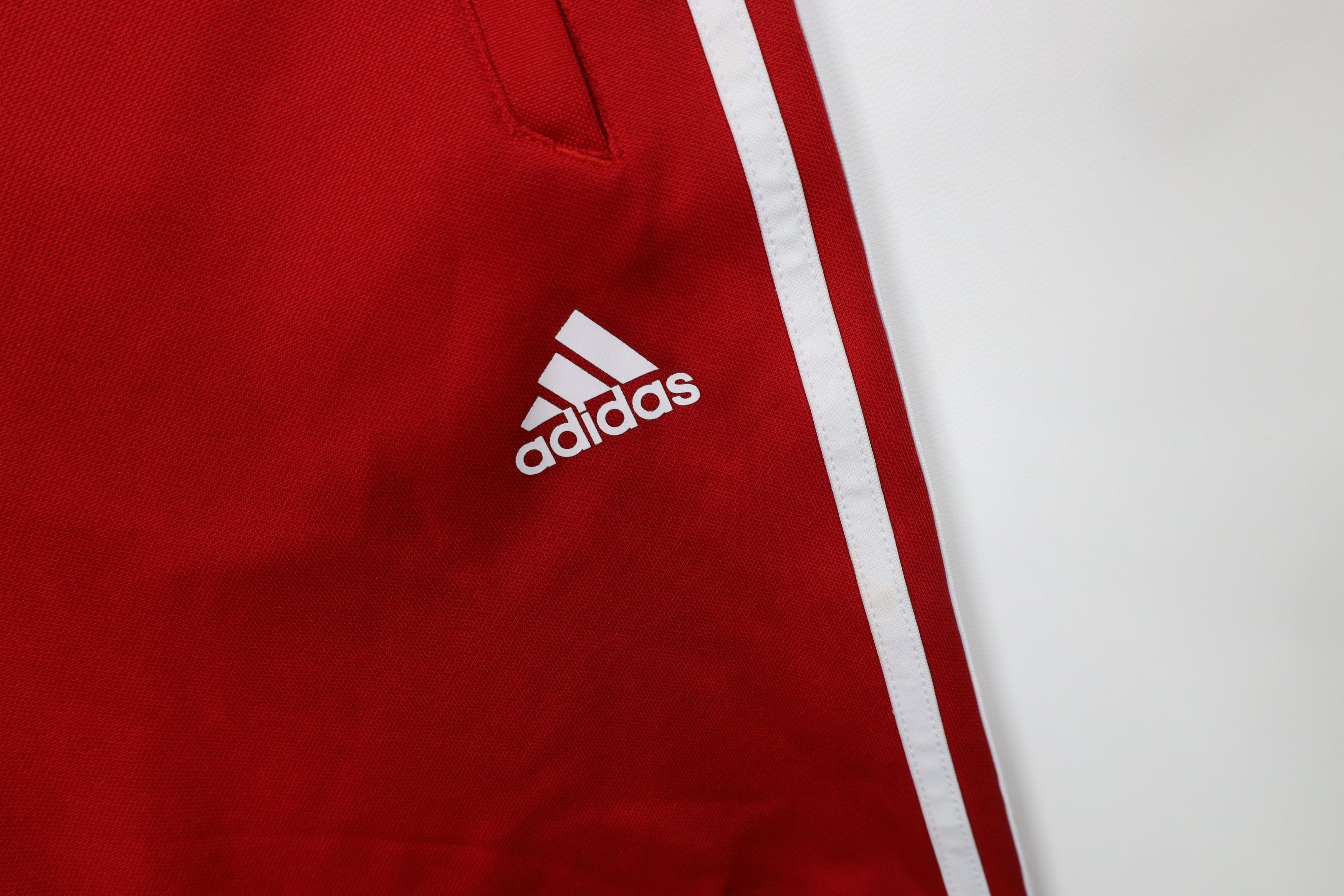 Adidas Vintage Y2K Adidas Tapered Leg Running Soccer Pants White Size US 32 / EU 48 - 7 Thumbnail
