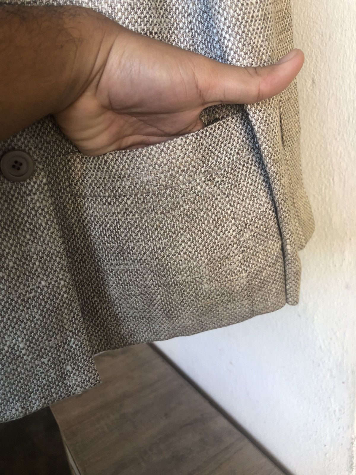Christian Dior Monsieur Vintage Christian Dior Tweed Cupra Blazer Jacket Size M / US 6-8 / IT 42-44 - 9 Thumbnail