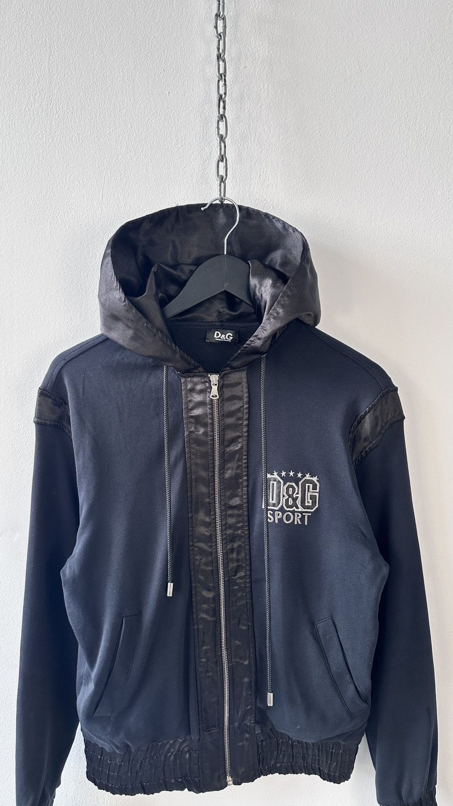 Dolce & Gabbana D&G Dolce & Gabbana Sport Hoodie Zip Up Jacket Archive Y2K Size US S / EU 44-46 / 1 - 5 Thumbnail