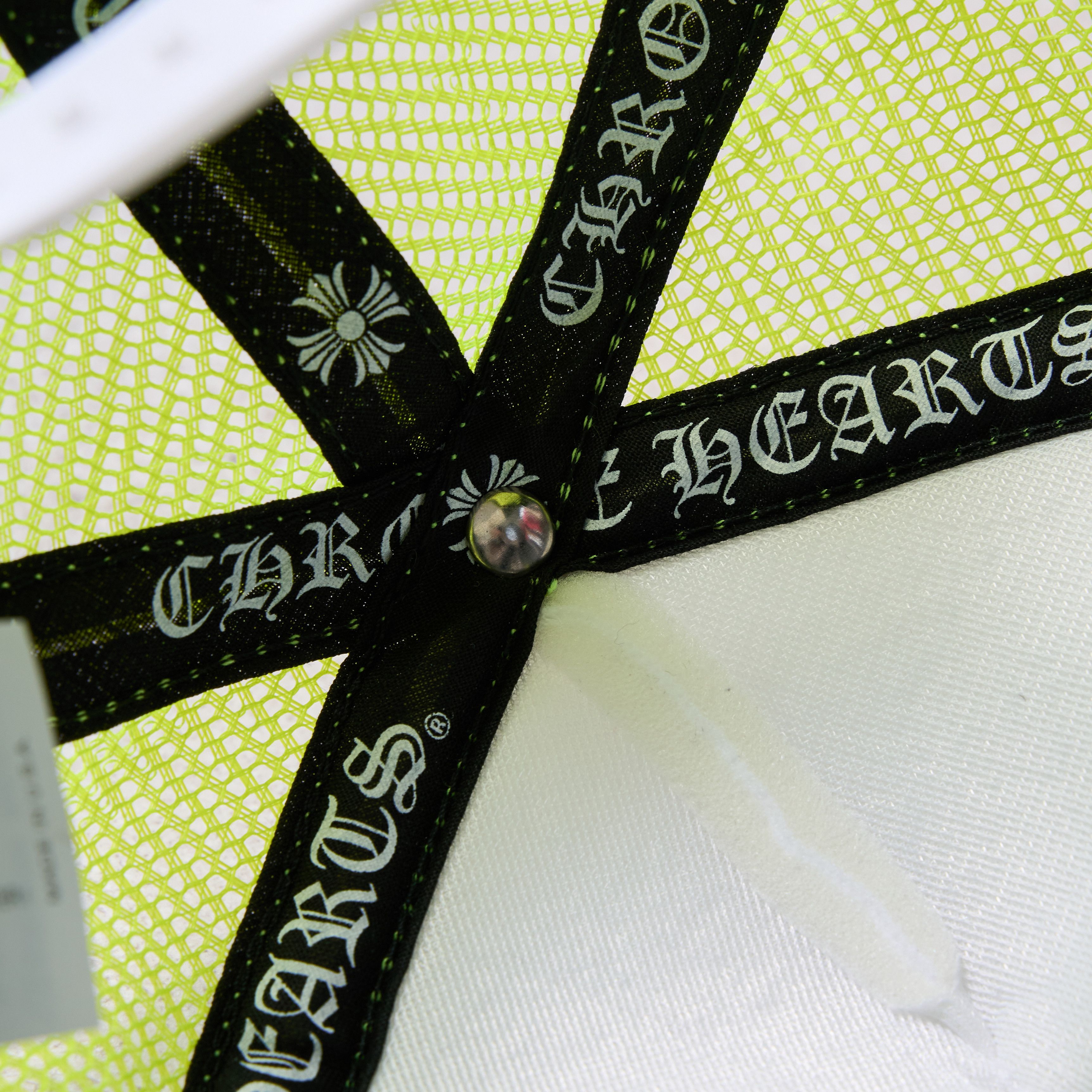 CHROME HEARTS Hat Trucker King Taco NEON