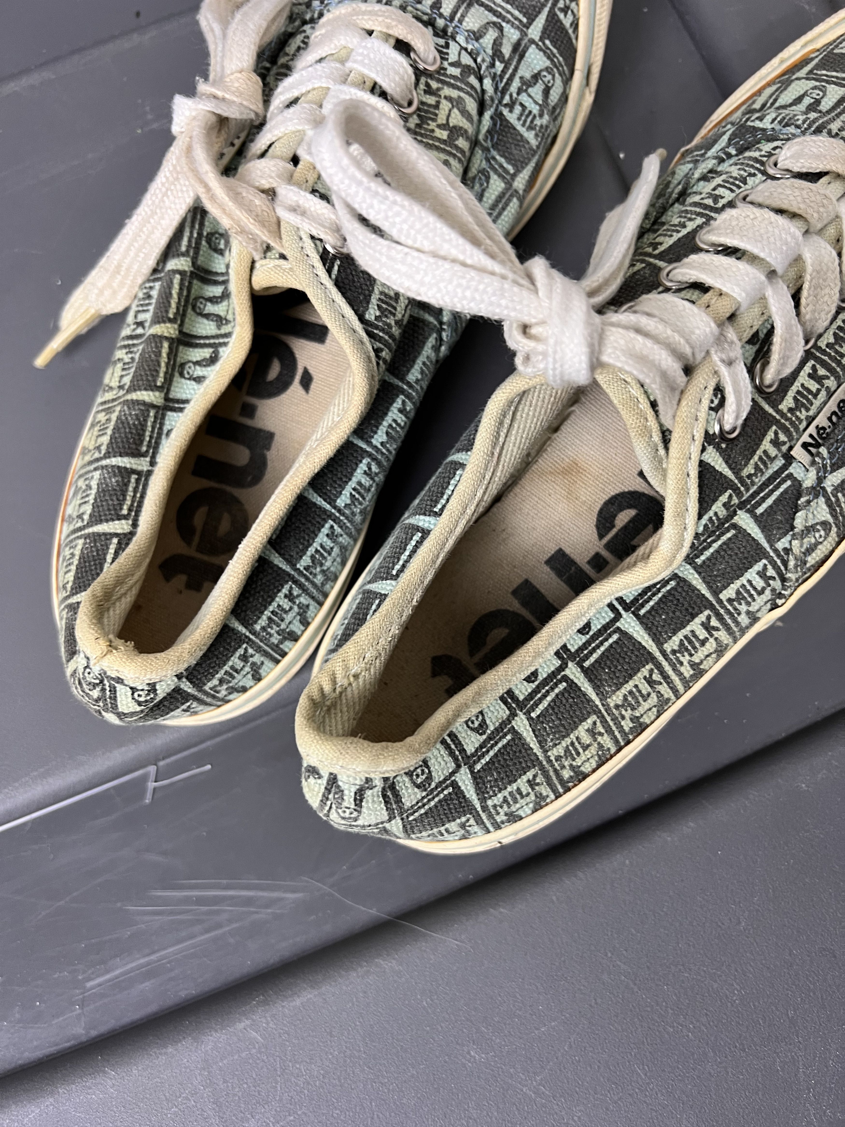 Issey Miyake Ne-Net Milk Sneakers Size US 7 / IT 37 - 5 Thumbnail