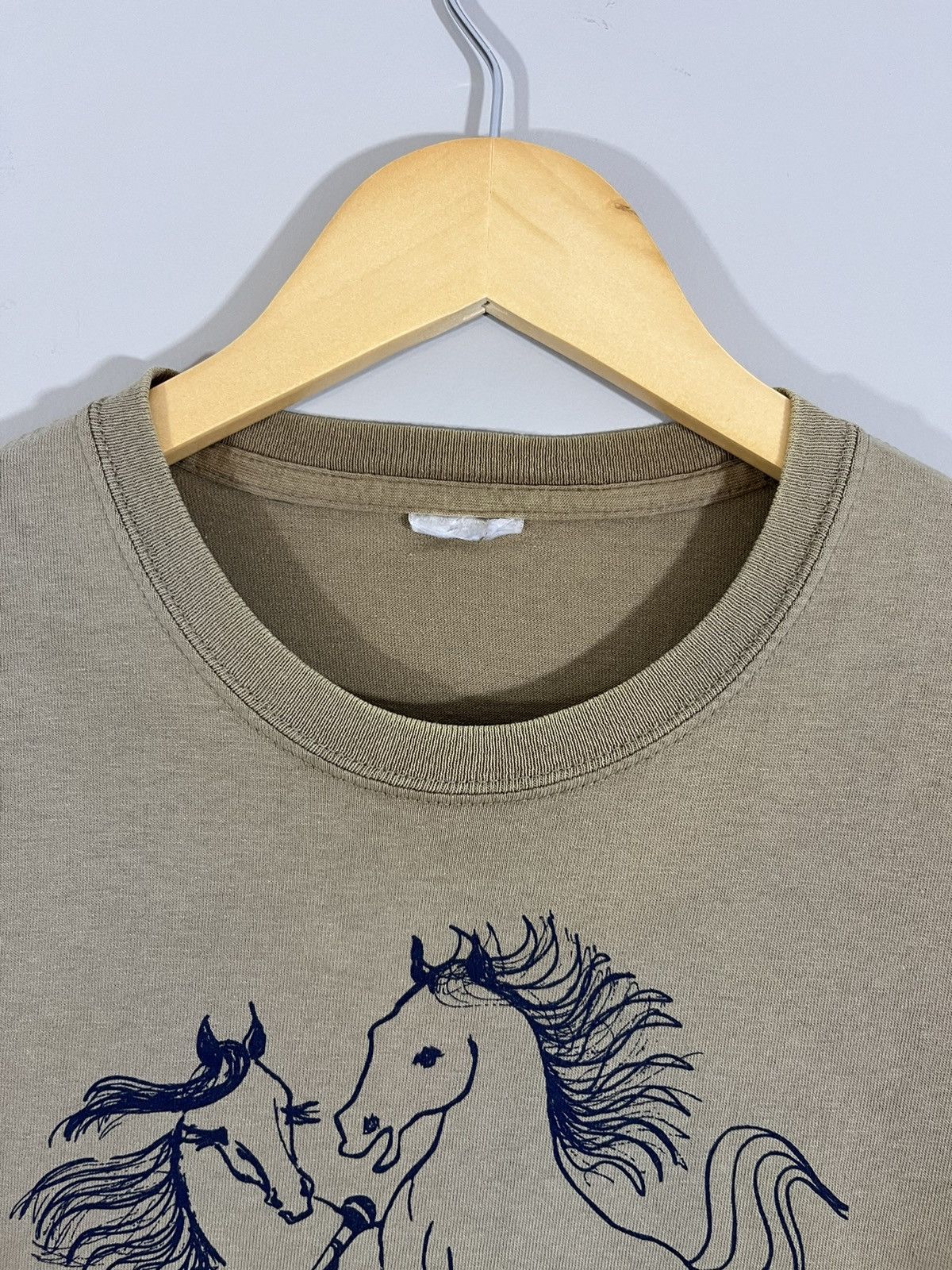 Vintage Sun Faded Morgan Horse Show Distressed 2000s Tee Size US S / EU 44-46 / 1 - 4 Thumbnail