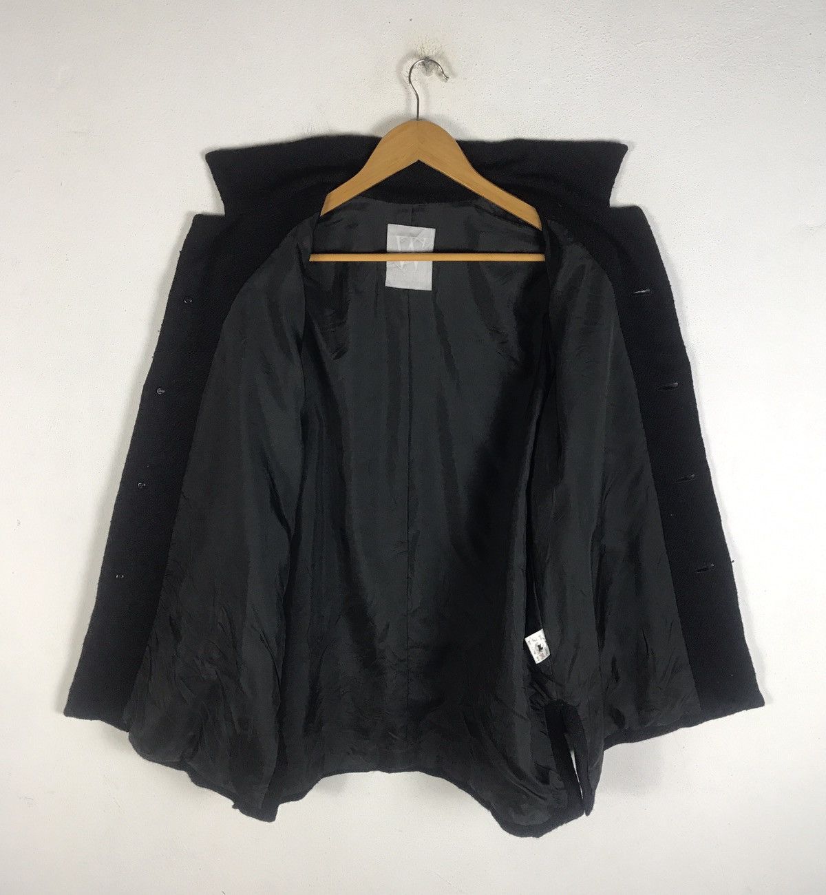 Yohji Yamamoto Yohji Yamamoto WORKSHOP Minimal Black Avant Garde Jacket Size US M / EU 48-50 / 2 - 3 Thumbnail