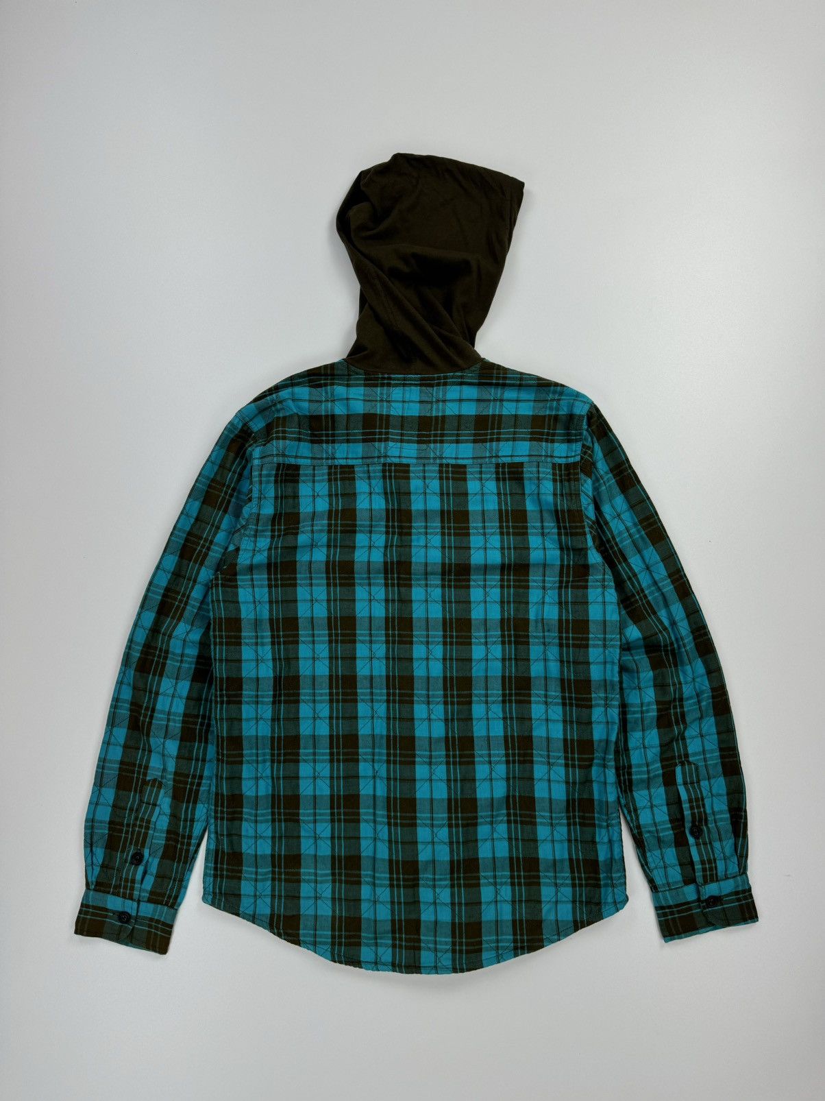 Other Astars plaid quilt shirt with hoodie motorcross Mens size M Size US M / EU 48-50 / 2 - 3 Thumbnail