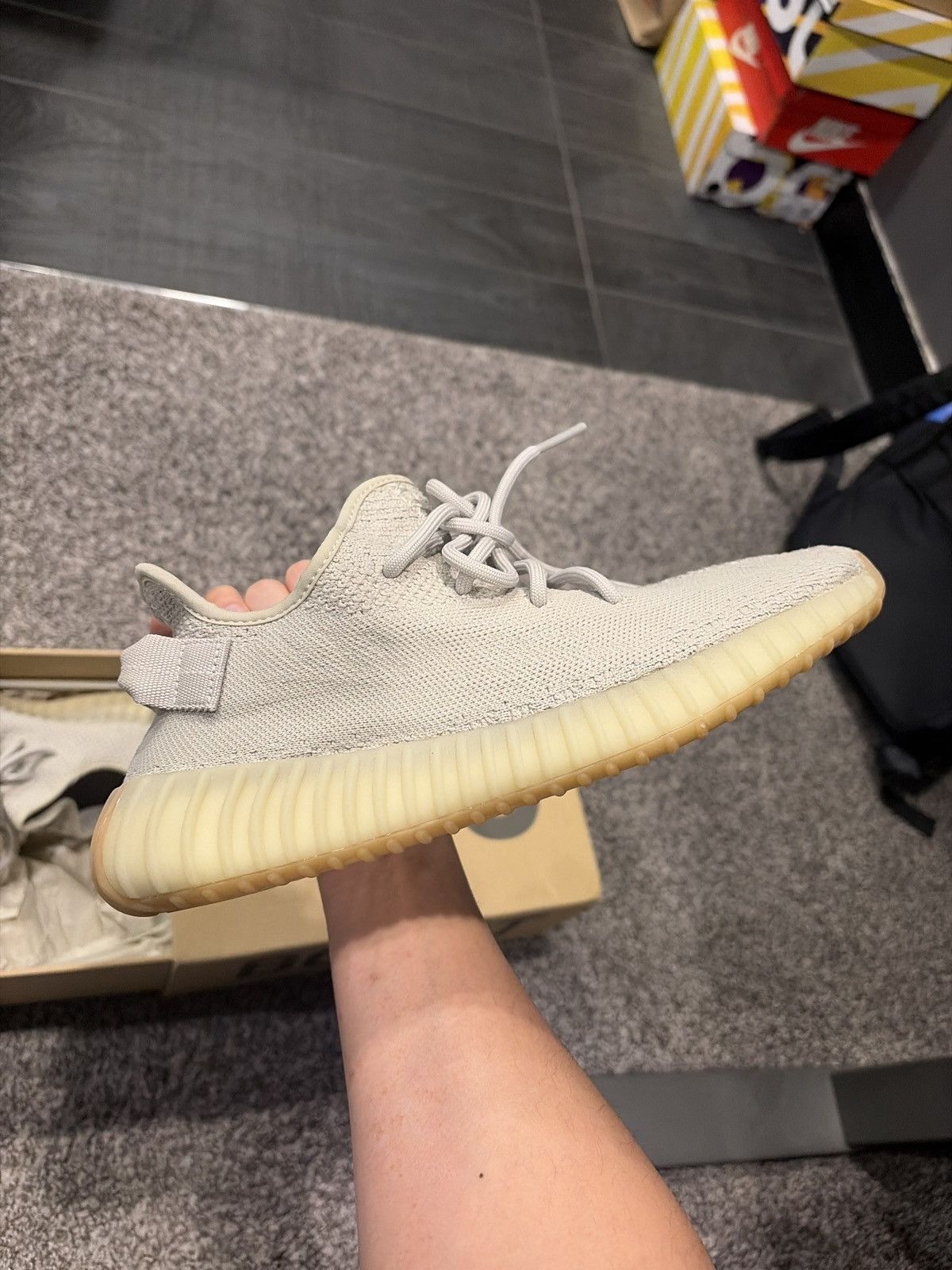 Yeezy Yeezy Boost 350 V2 Sesame Size US 8.5 / EU 41-42 - 5 Thumbnail