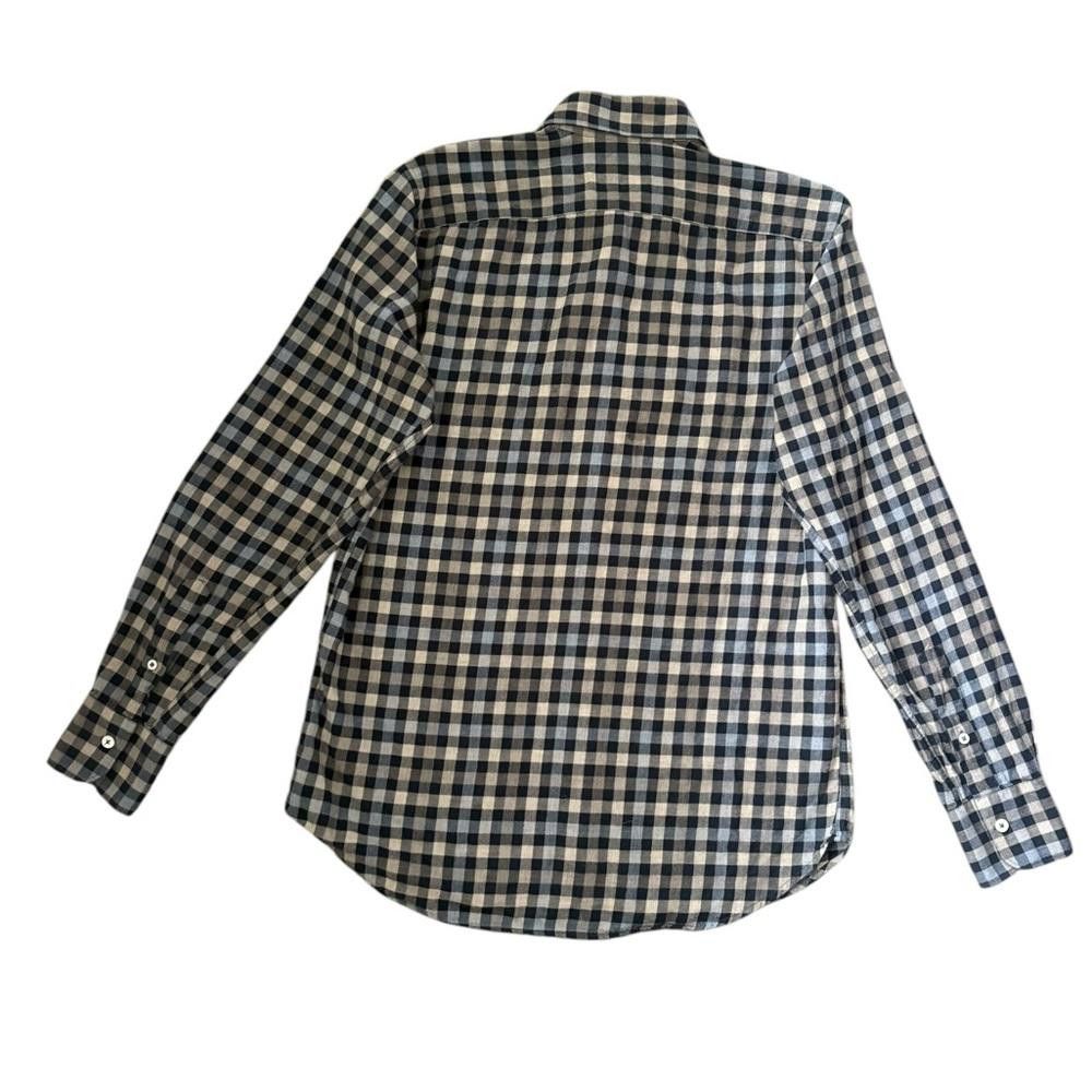 Canali Canali Made in Italy Cotton Checkered Shirt Size M Size US M / EU 48-50 / 2 - 7 Thumbnail