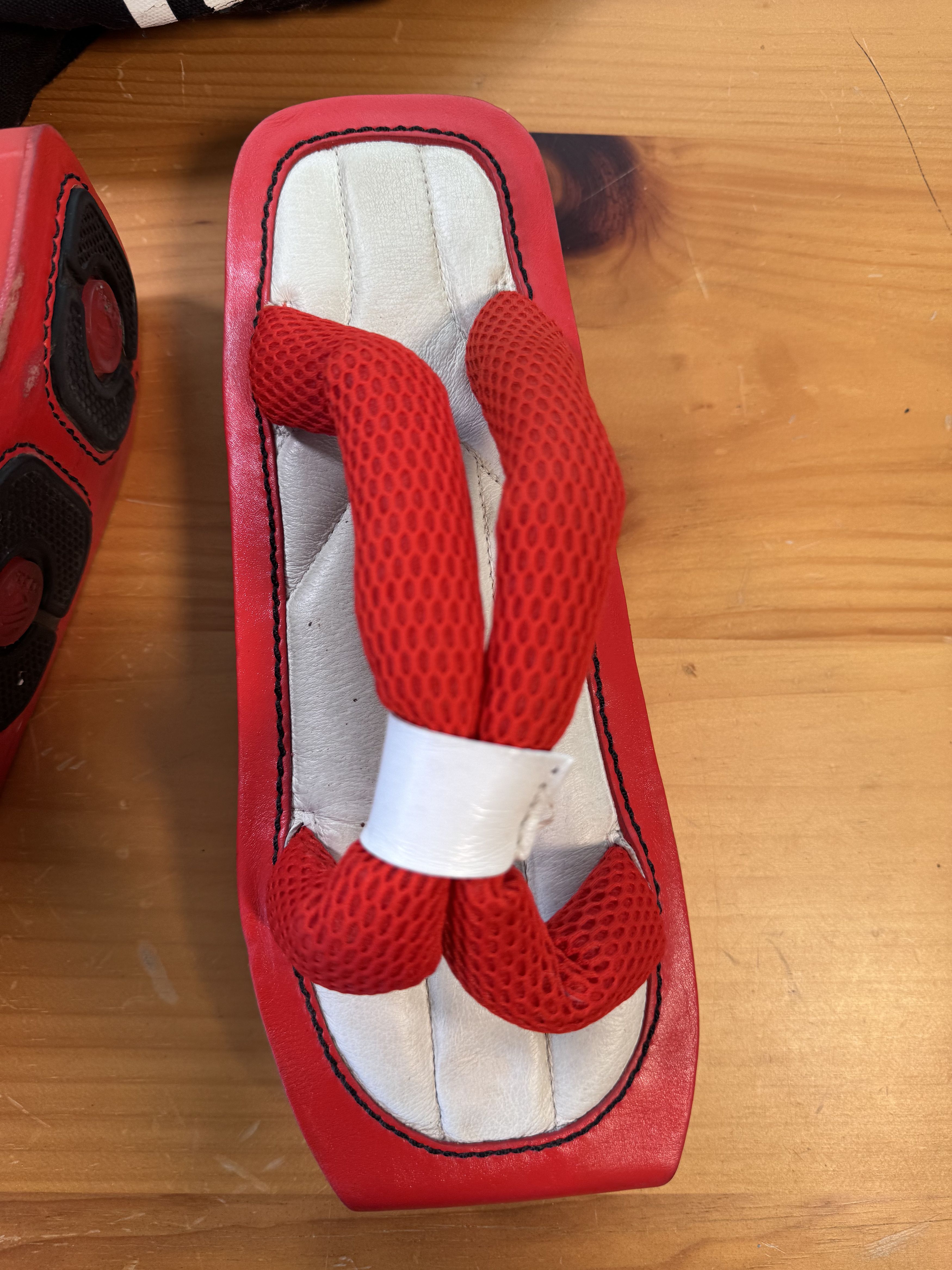 Yohji Yamamoto RARE SS04 Yohji Yamamoto X Adidas Japanese Geisha Sandals Size US 7 / EU 40 - 3 Thumbnail
