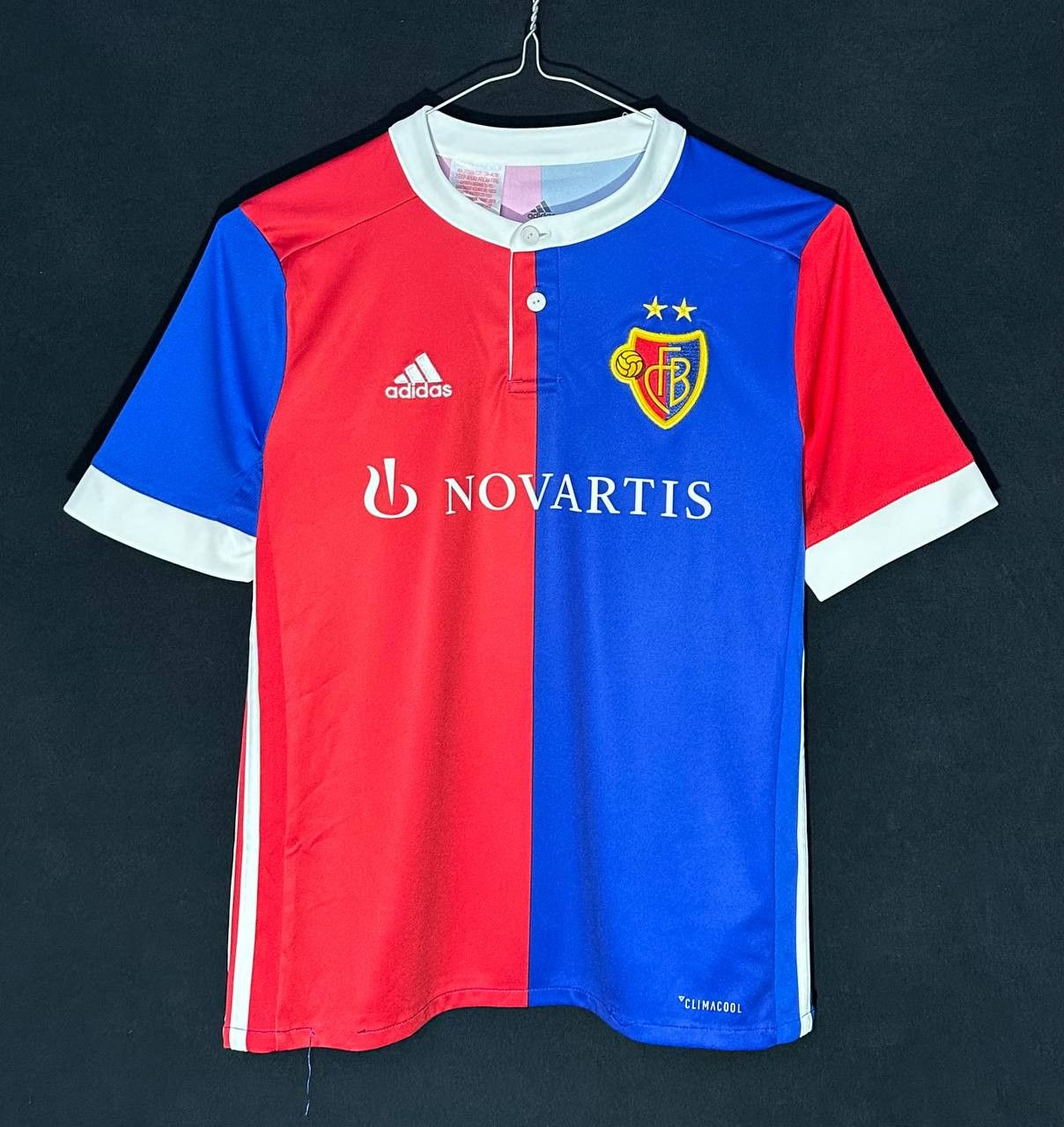 Adidas Basel 1893 Home football shirt Jersey 2017/18 Adidas YOUTH Size US XXS / EU 40 - 1 Thumbnail
