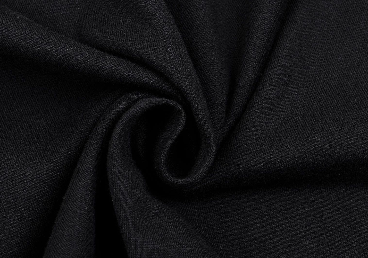Yohji Yamamoto Yohji Yamamoto Cotton Collar Belt Design Cutsew Black 2 Size US M / EU 48-50 / 2 - 12 Thumbnail