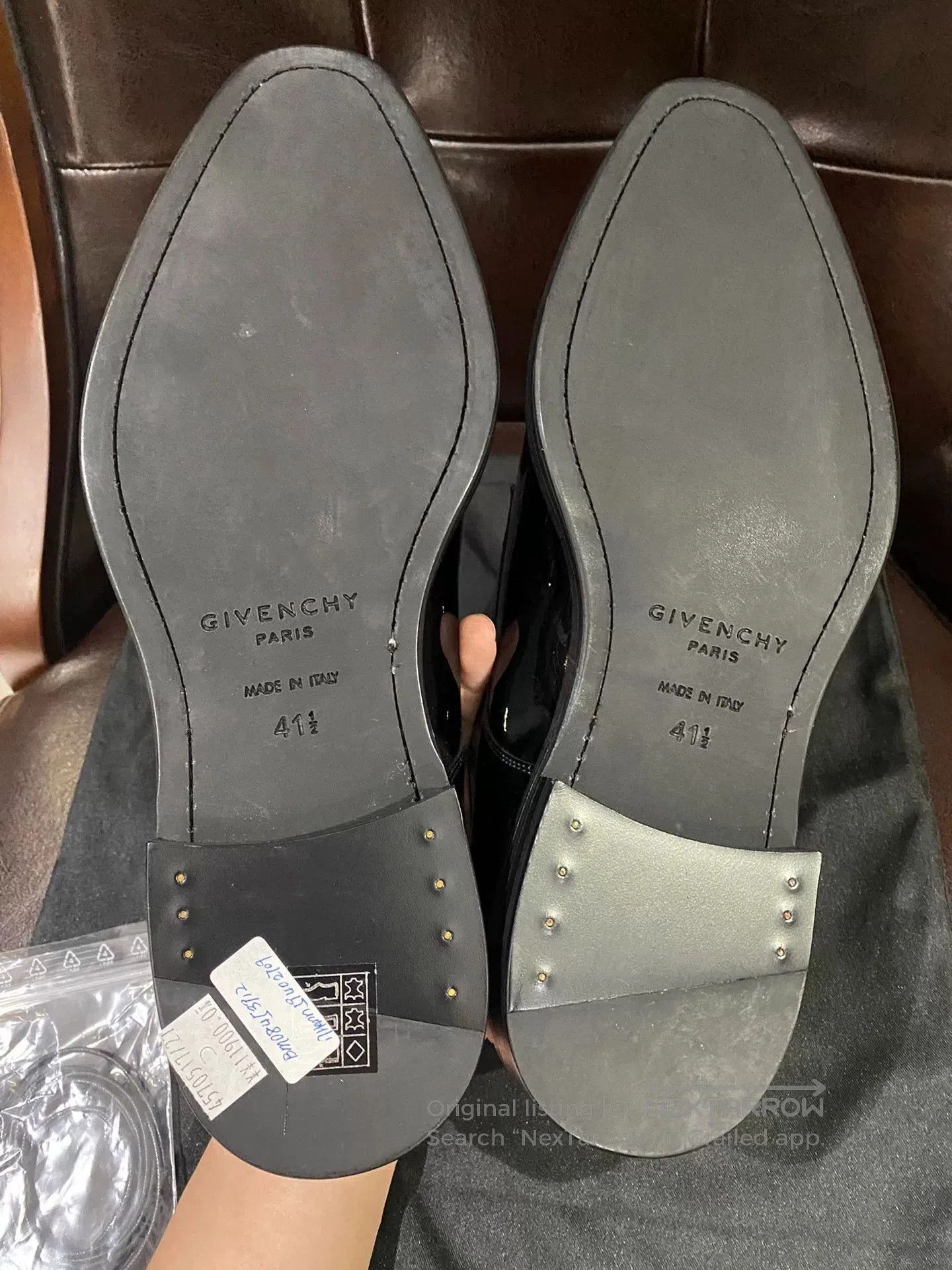 Givenchy Givenchy Men's Leather Shoes Size 41.5. Size US 9.5 / EU 42-43 - 6 Thumbnail