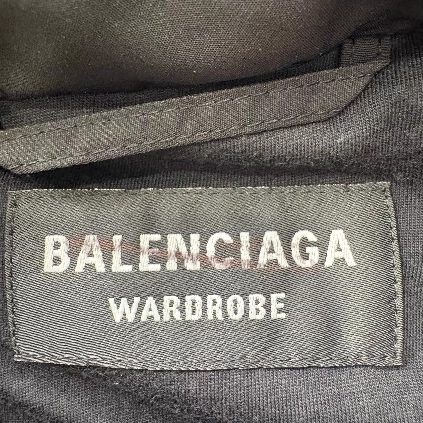 Balenciaga Balenciaga FW22 logo print black jacket Size US M / EU 48-50 / 2 - 3 Thumbnail