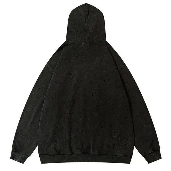 VIBE "Vampire" Black Hoodie Hooded Sweatshirt Size US L / EU 52-54 / 3 - 2 Thumbnail
