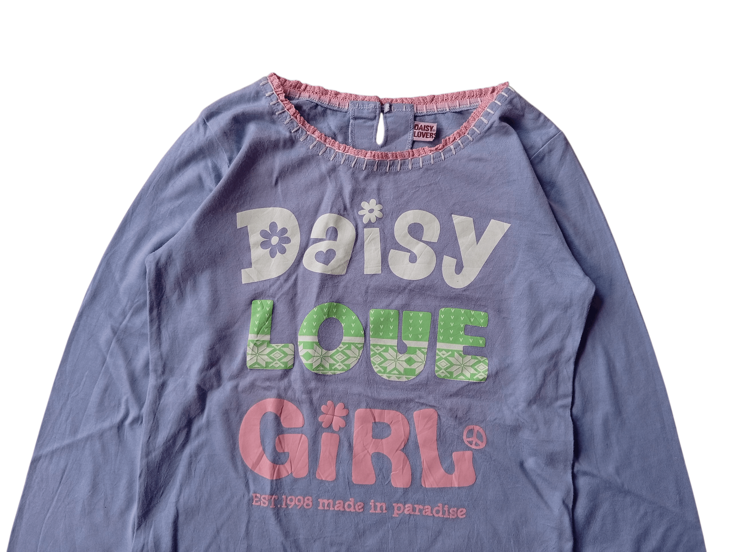 Angel Blue Daisy Lovers gold ls tee Size XS / US 0-2 / IT 36-38 - 2 Thumbnail