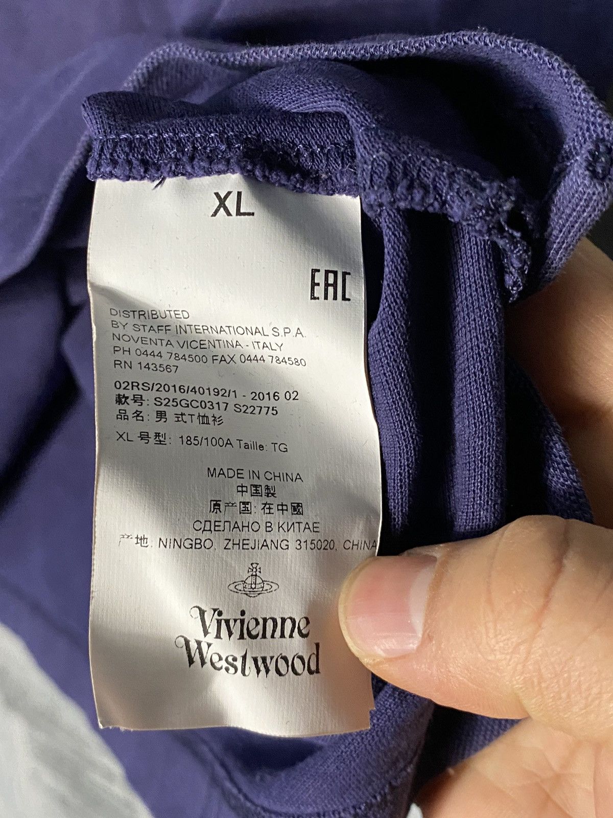 Other Vintage Vivienne Westwood T-shirt polos Size XL Size US XL / EU 56 / 4 - 5 Thumbnail