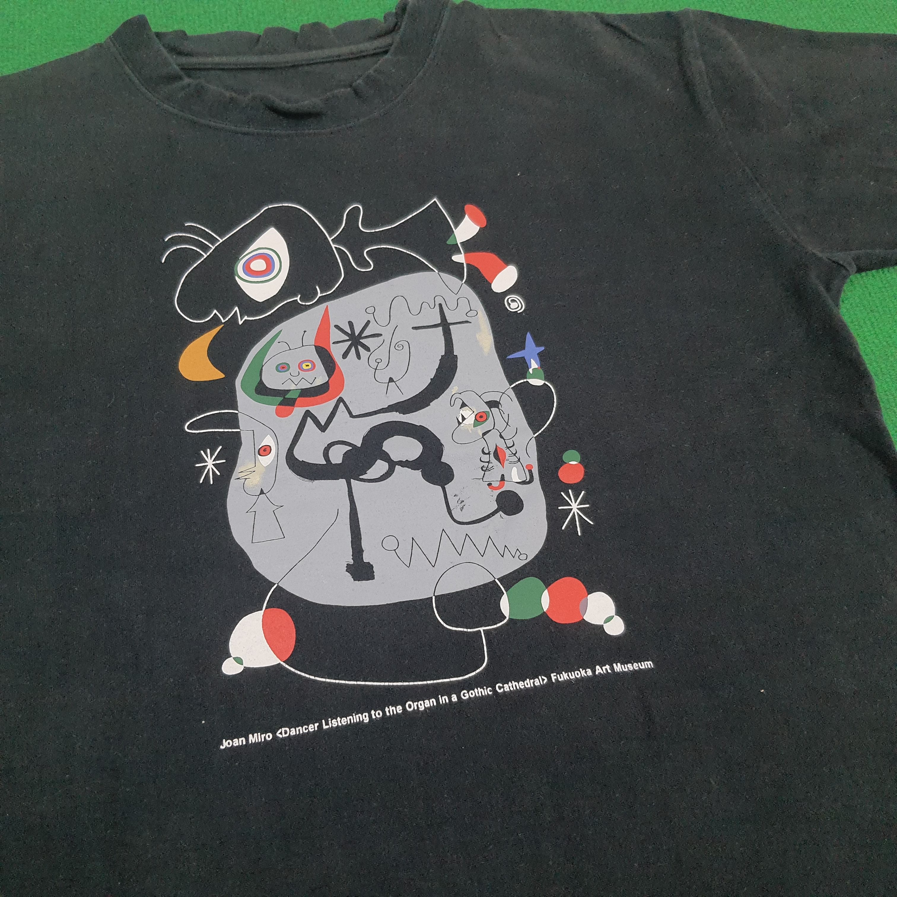 Vintage Vintage Joan Miro Fukuoka Art Exhibition Tshirt Size US L / EU 52-54 / 3 - 2 Thumbnail