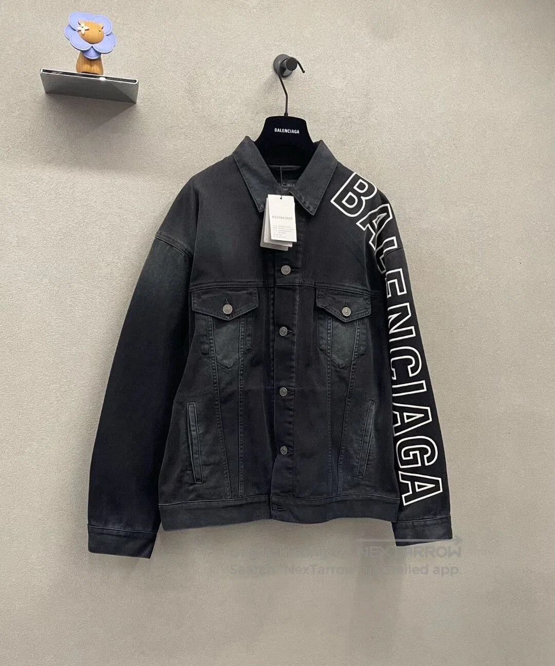 Balenciaga balenciaga black denim jacket size s. Size US S / EU 44-46 / 1 - 3 Thumbnail