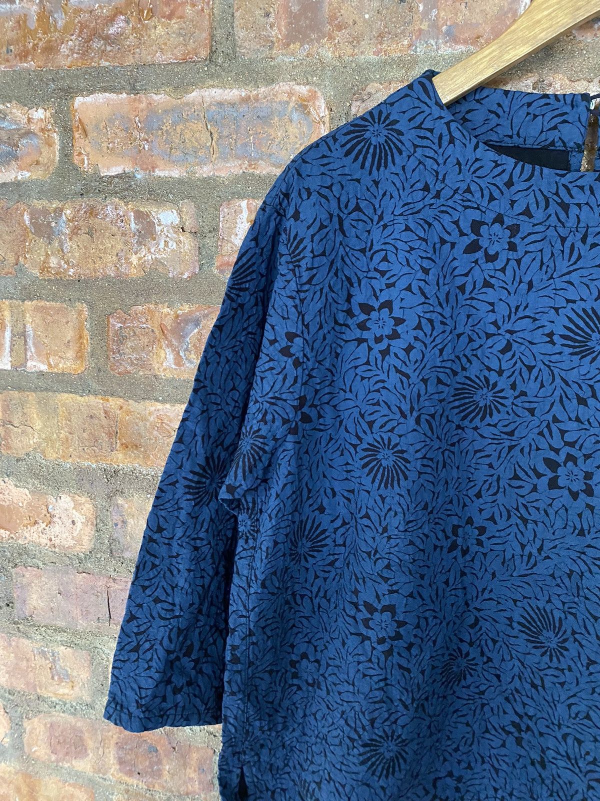 Issey Miyake 1990s Plantation 3D floral crop shirt Size M / US 6-8 / IT 42-44 - 5 Thumbnail