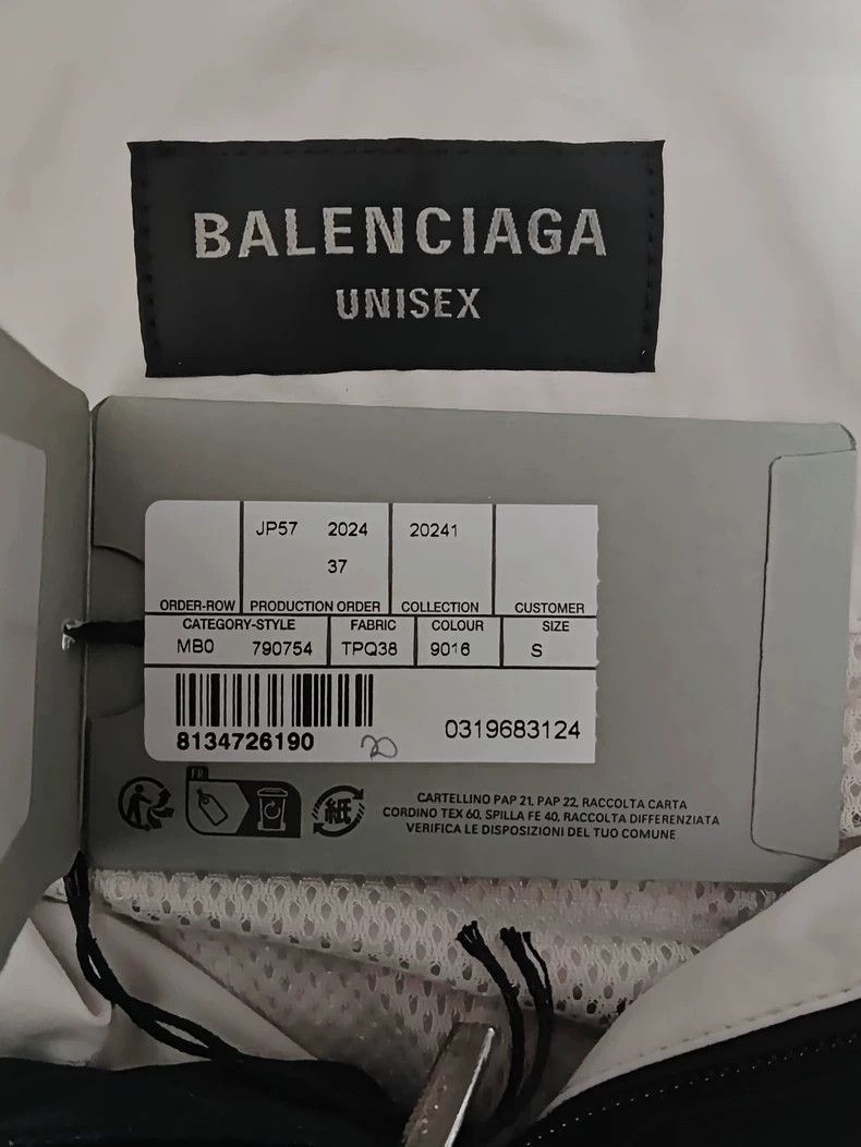 Balenciaga Balenciaga 24SS red and white SPORTS 3B splicing Sports hoo Size US S / EU 44-46 / 1 - 4 Thumbnail